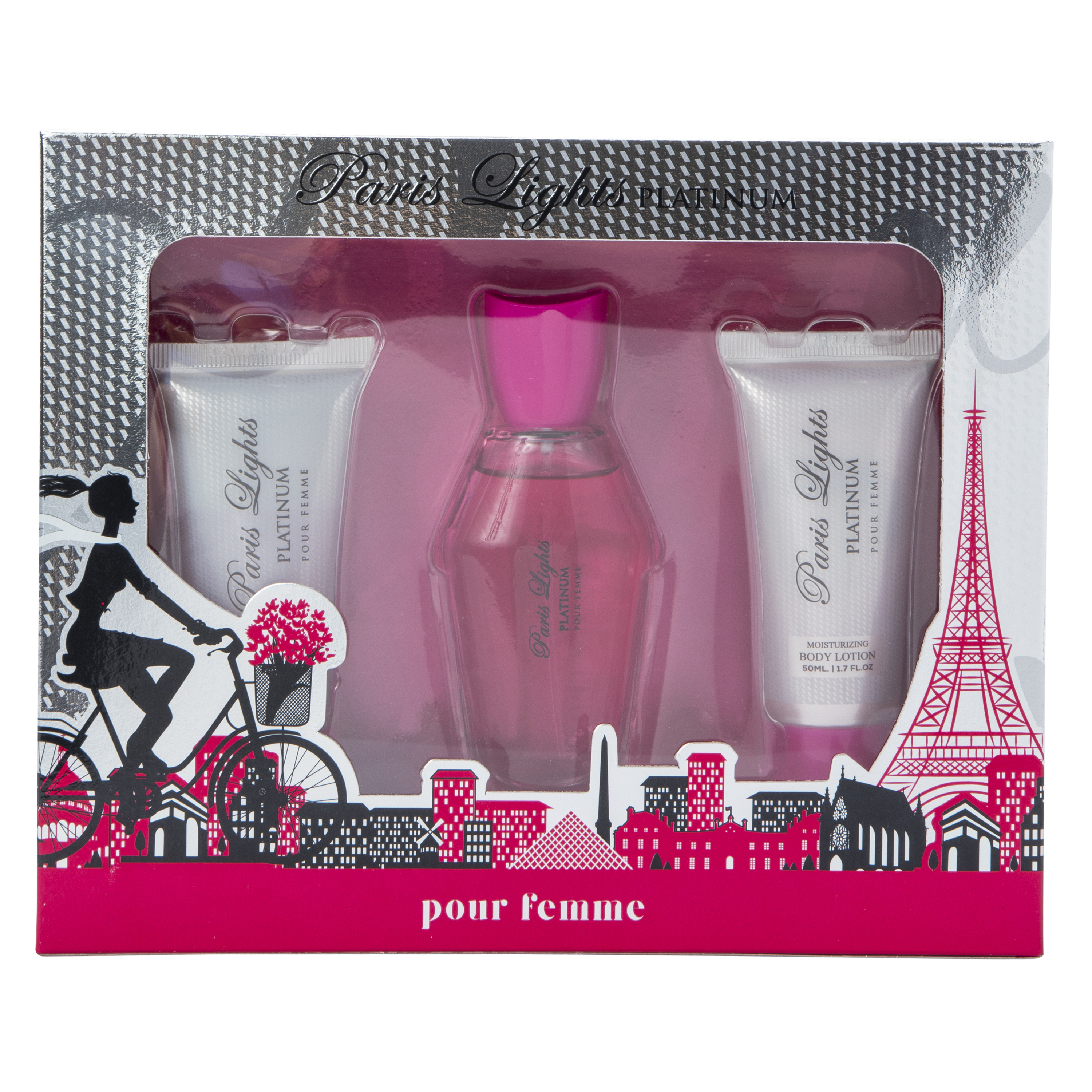 Paris Lights Platinum Pour Femme 3-Piece Set