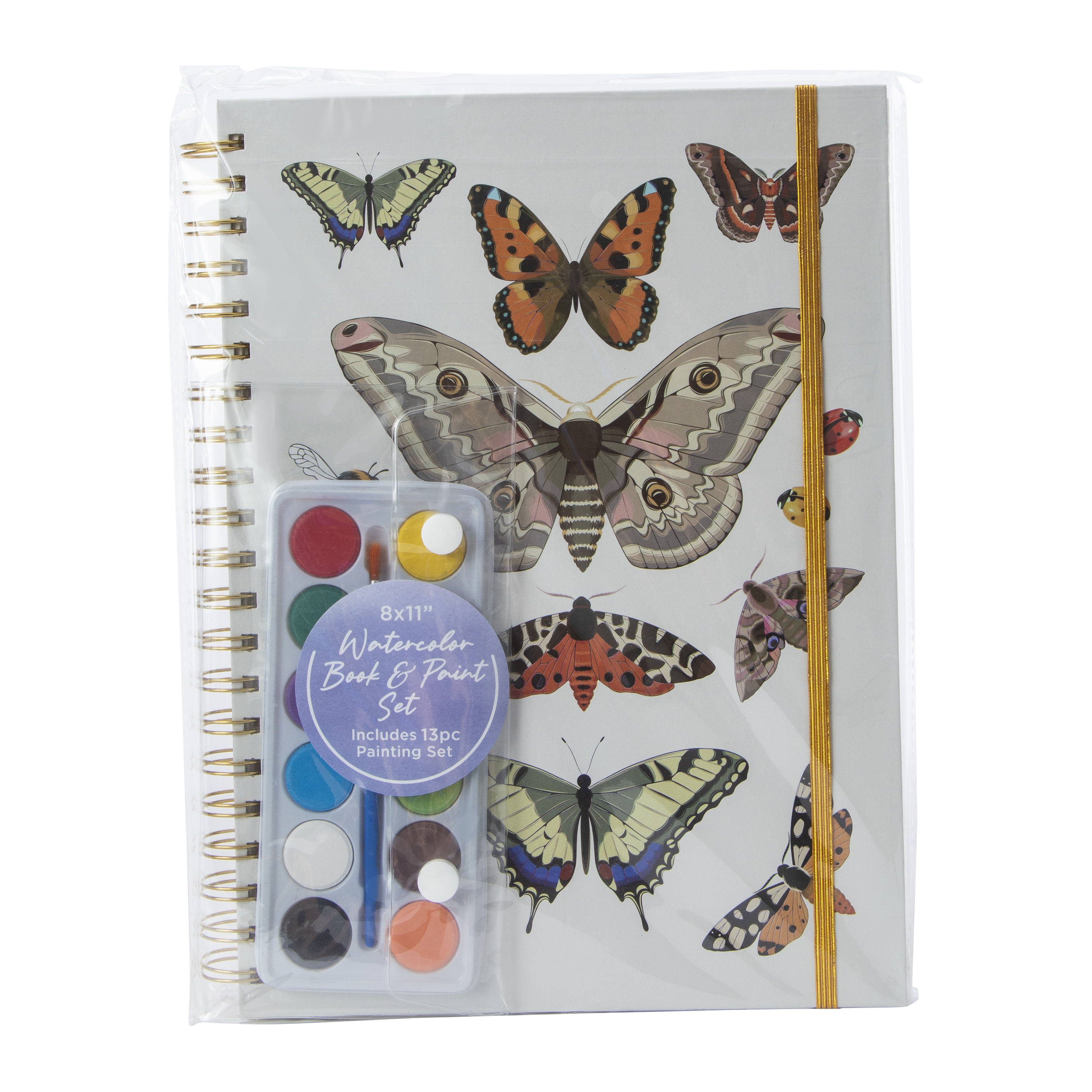 Watercolor Book & Paint Set