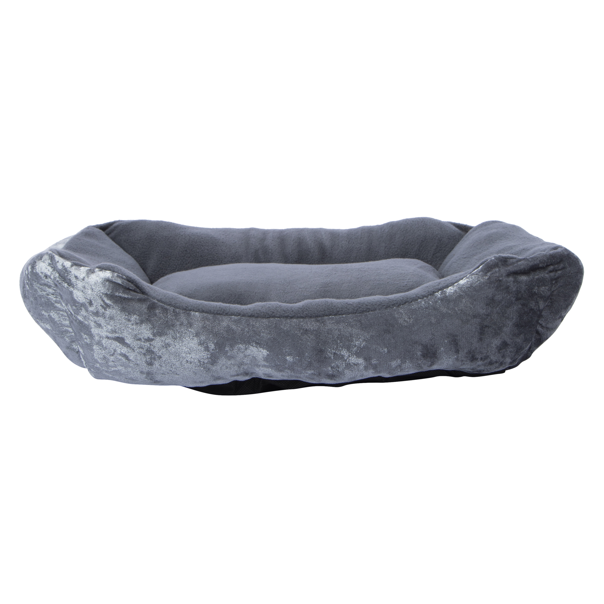Velvet Cuddler Pet Bed 21in X 15in