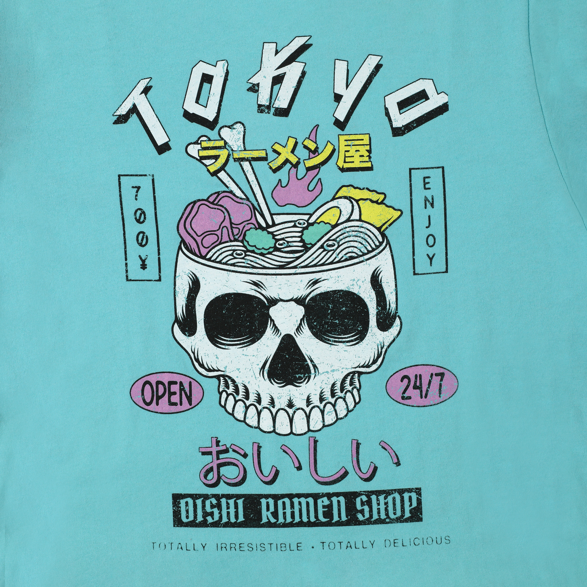 Skull Ramen Graphic Tee