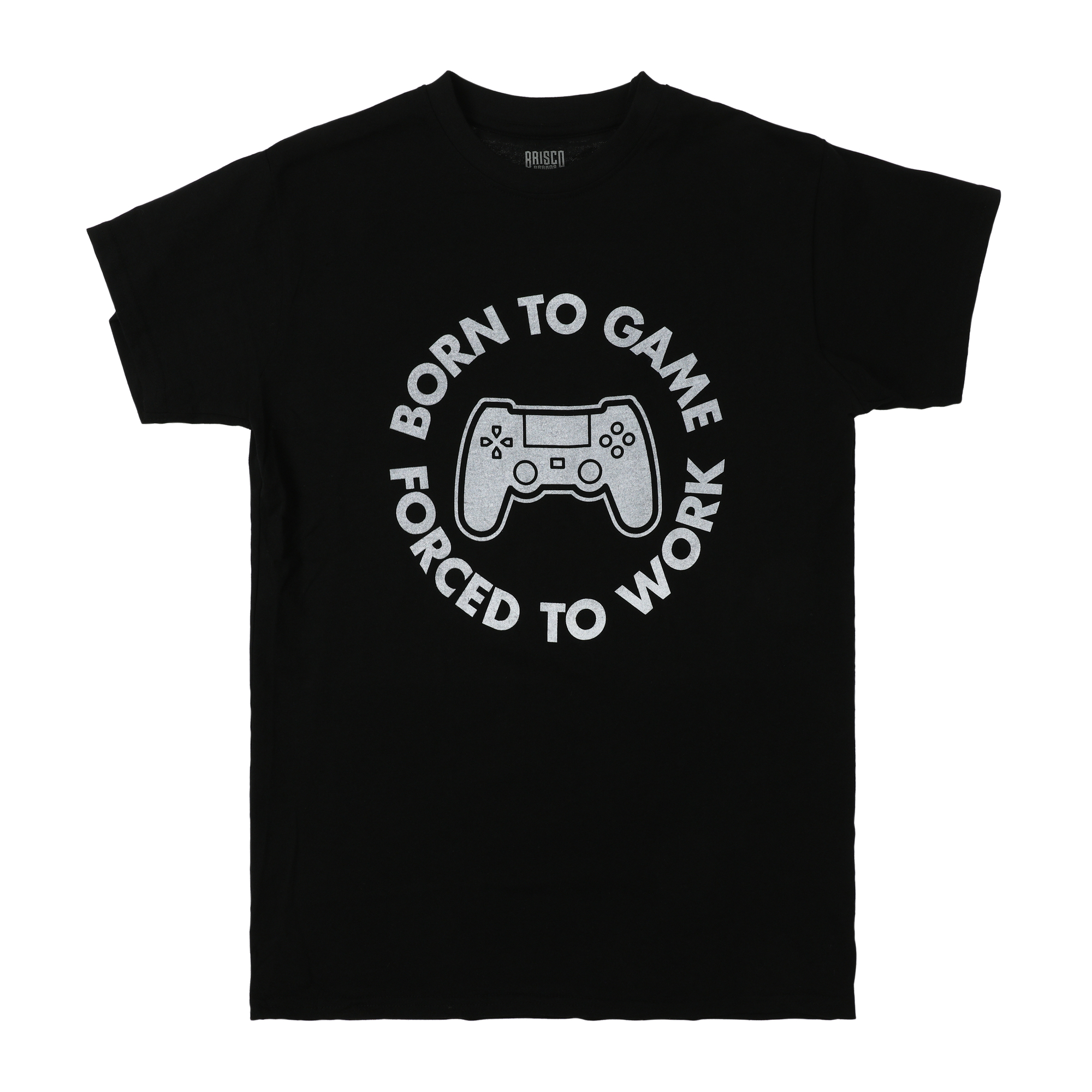 'Born To Game, Forced Work' Graphic Tee