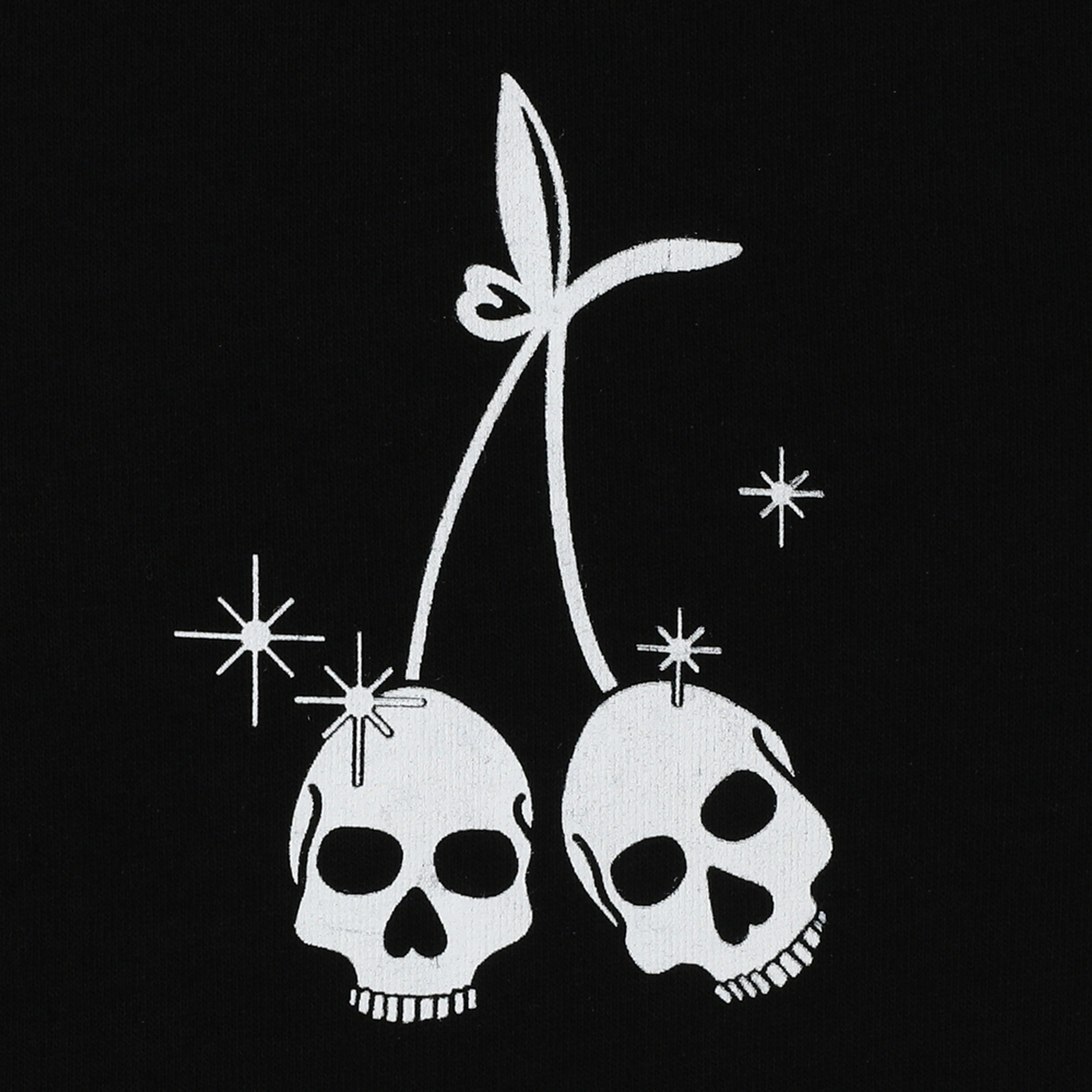 Cherry Skulls Graphic Tee