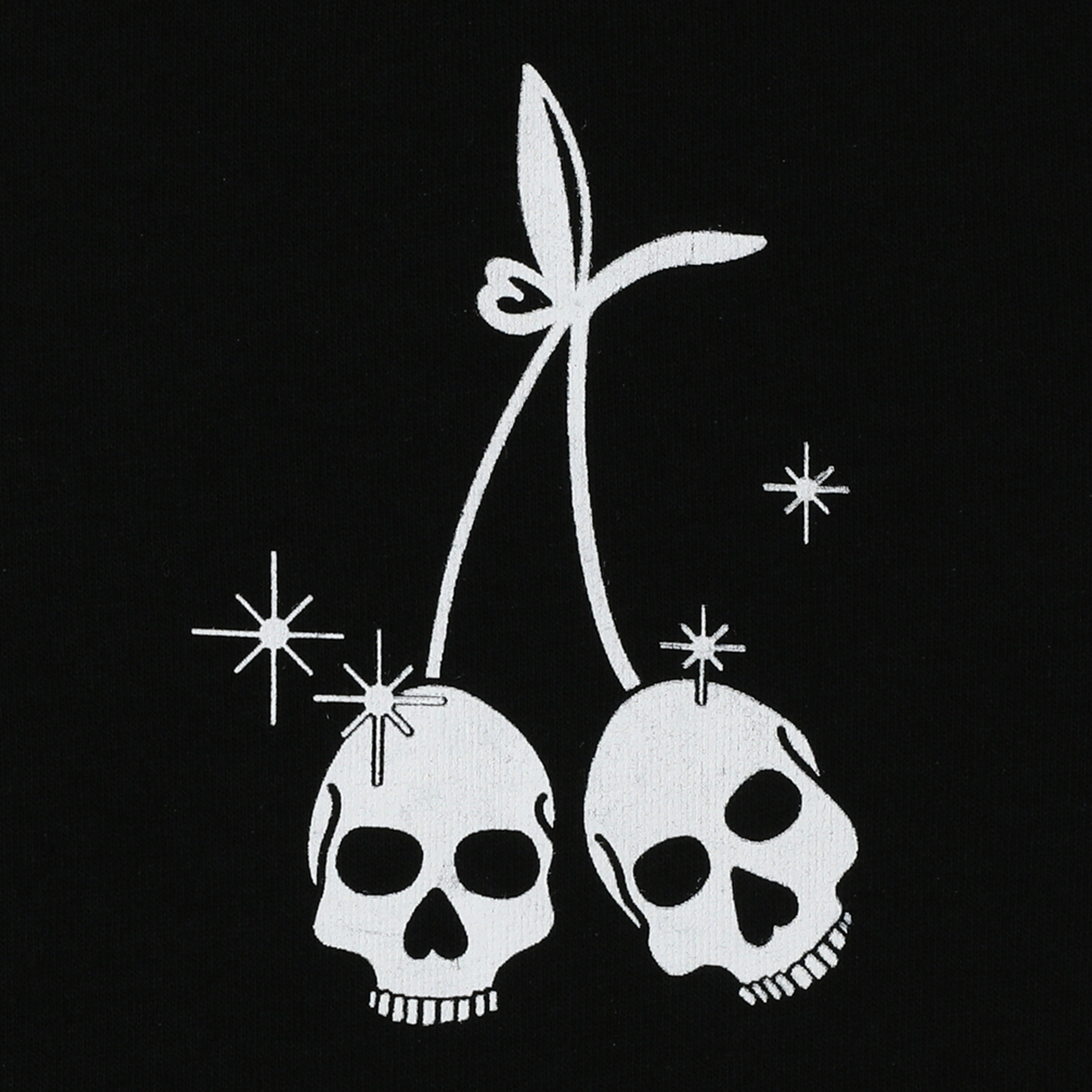 Cherry Skulls Graphic Tee
