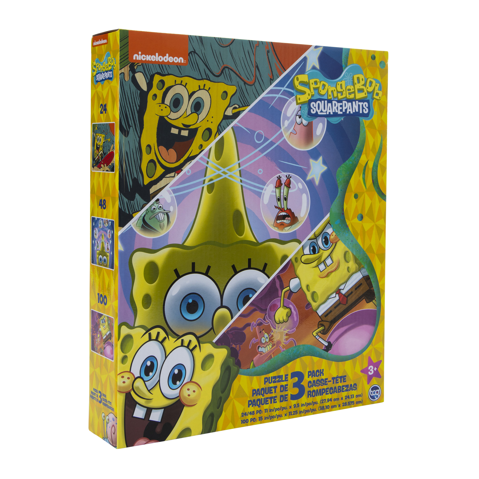 Spongebob Squarepants™ Puzzles 3-Count