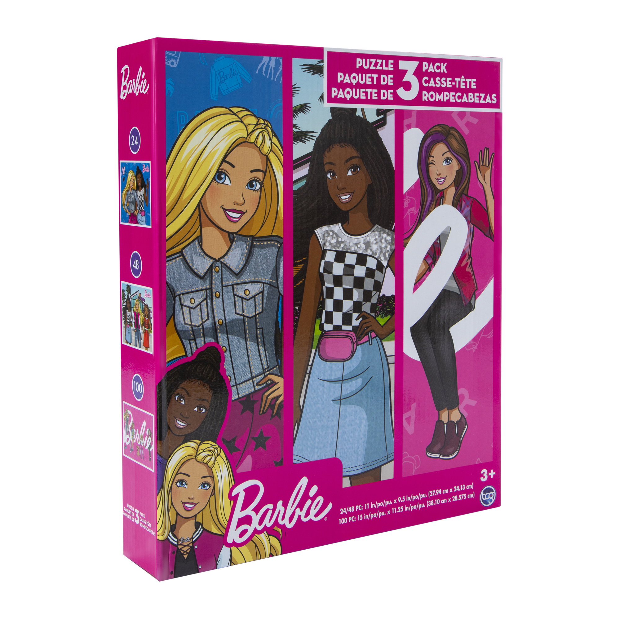Barbie® Puzzles 3-Count