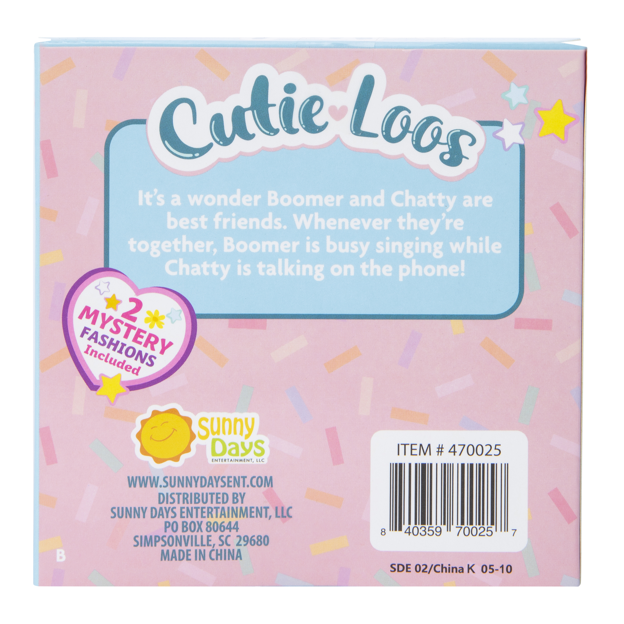 Cutie-Loos Mix 'N Match Friends 2-Count