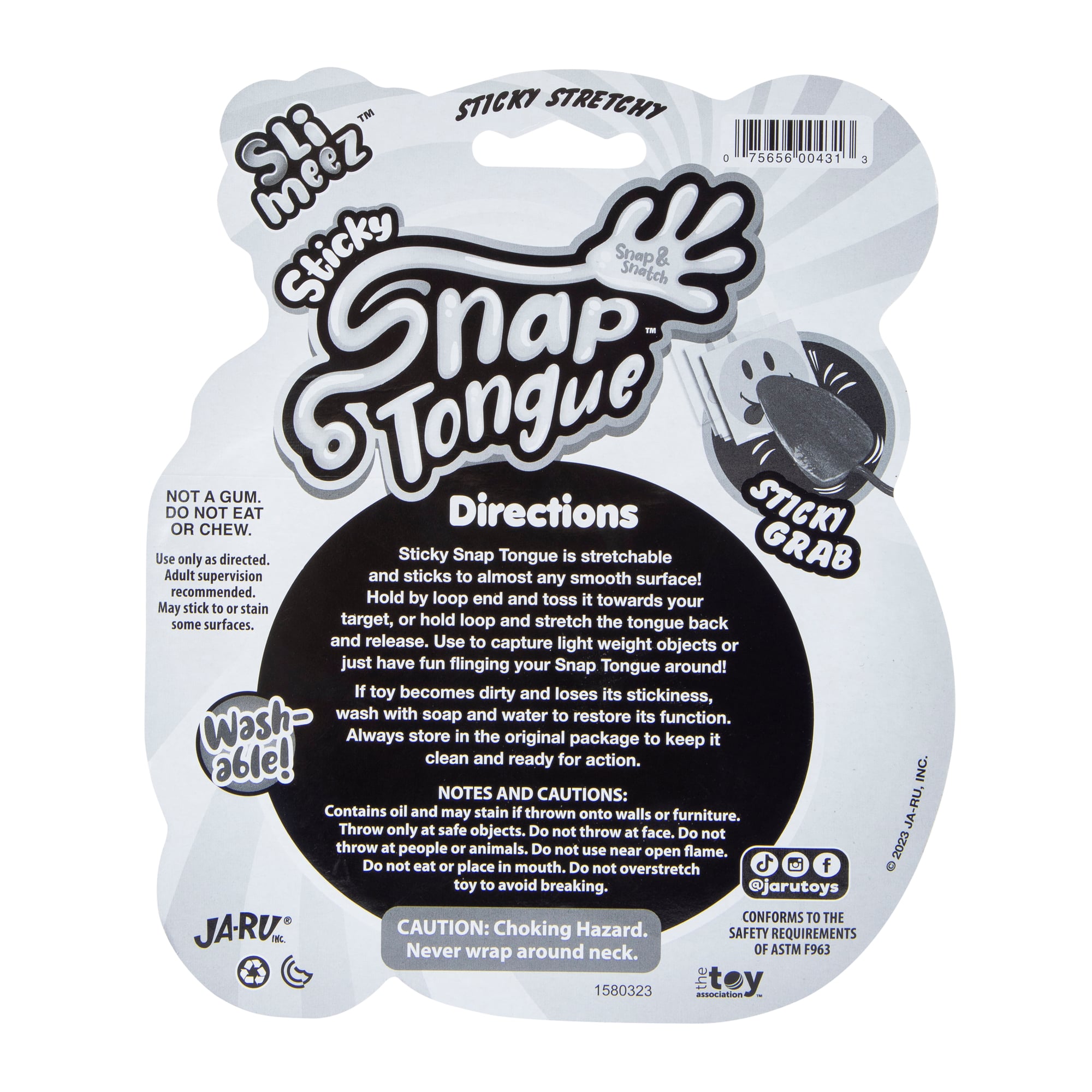 Slimeez™ Sticky Snap Tongue (Styles May Vary)