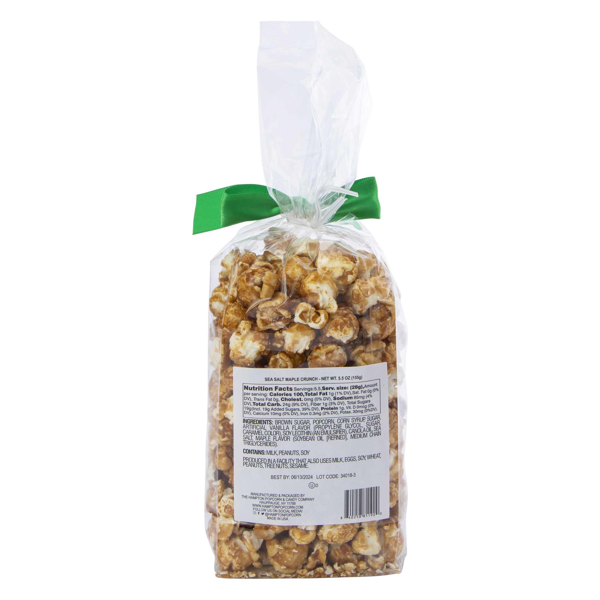 Sea Salt Maple Crunch Gourmet Popcorn 5.5oz