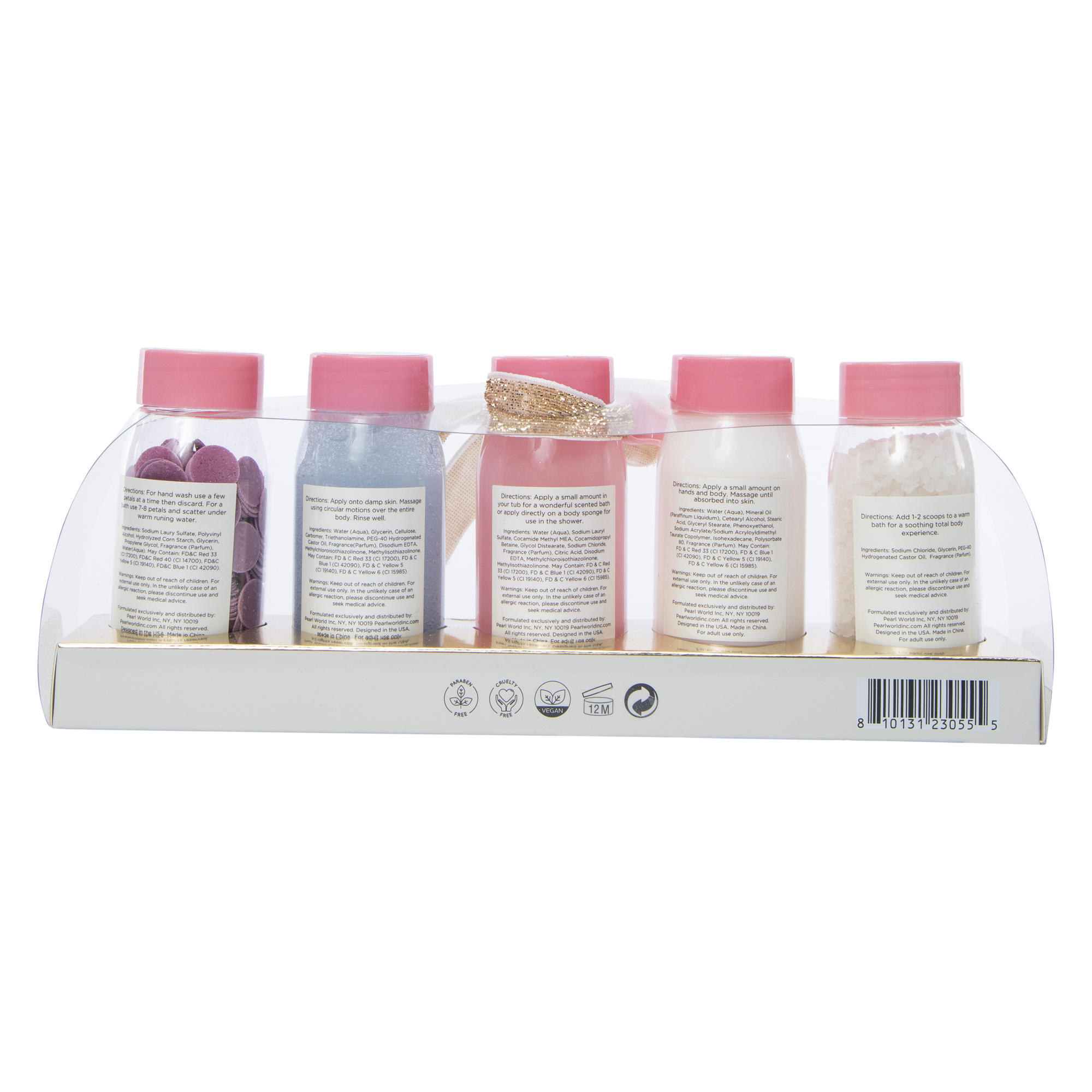 Smoke & Mirrors Bath 5-Piece Set