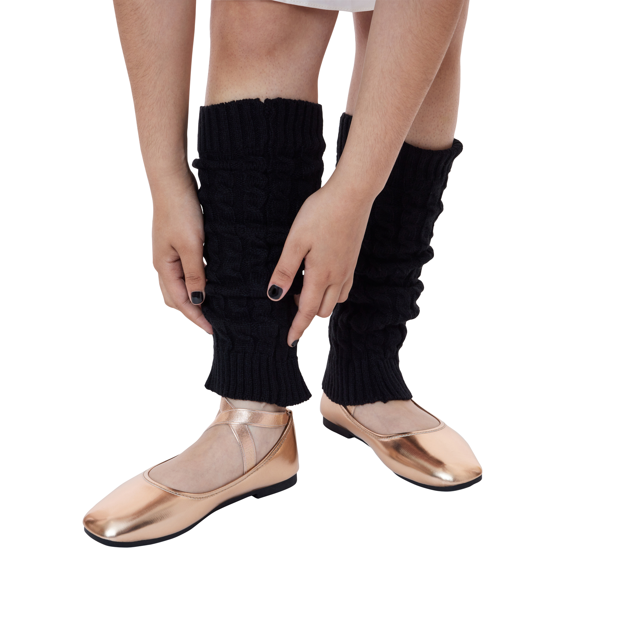Rib Knit Leg Warmers