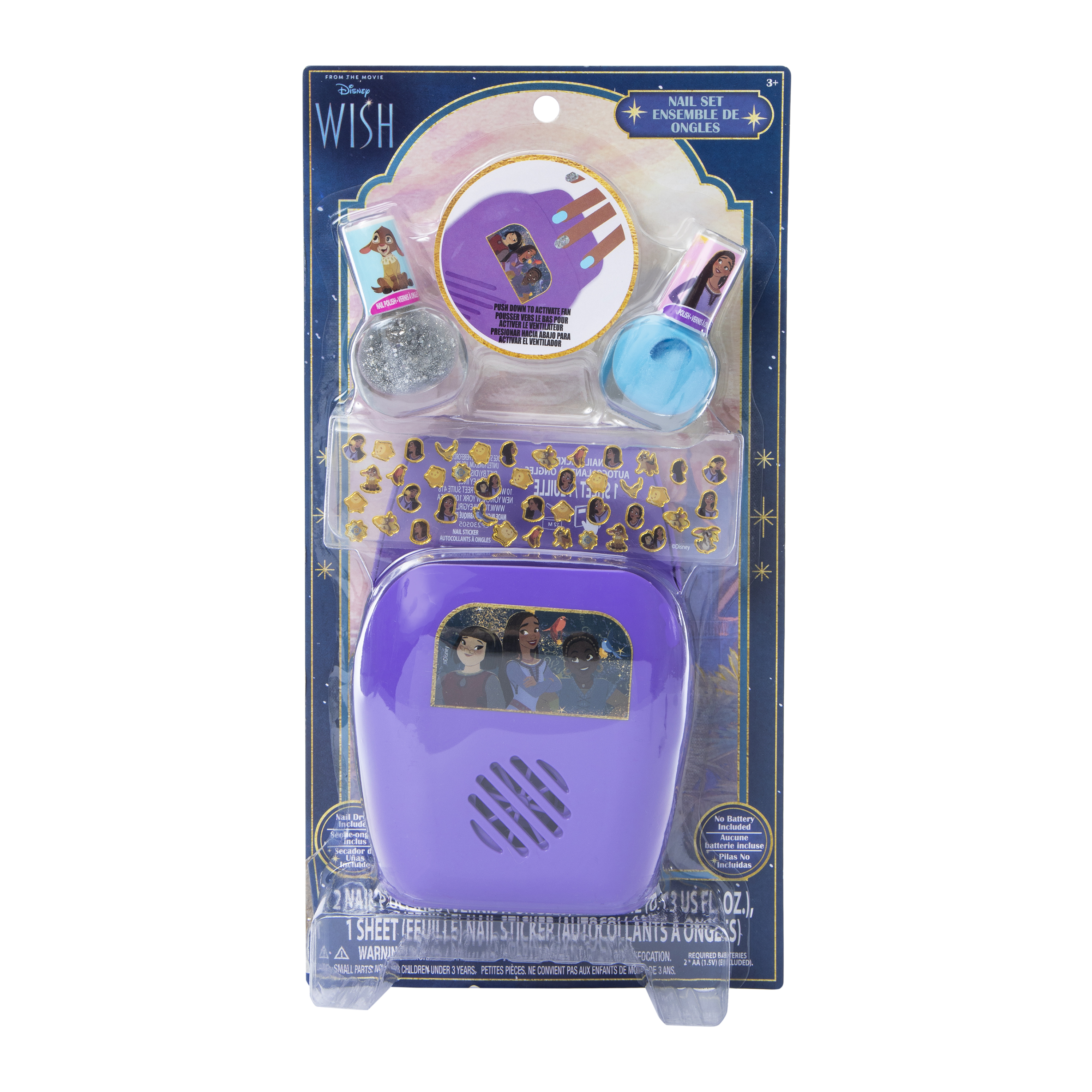 Disney Nail Set With Dryer - Wish