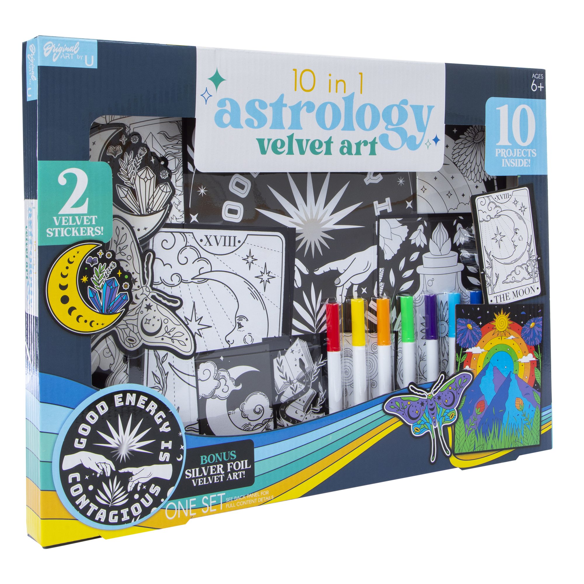 10-in-1 Velvet Art Set