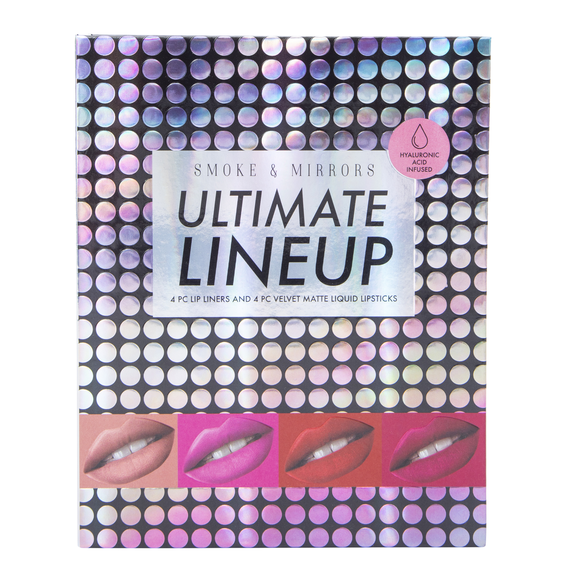 Smoke & Mirrors infused Lip Kit 8-Piece