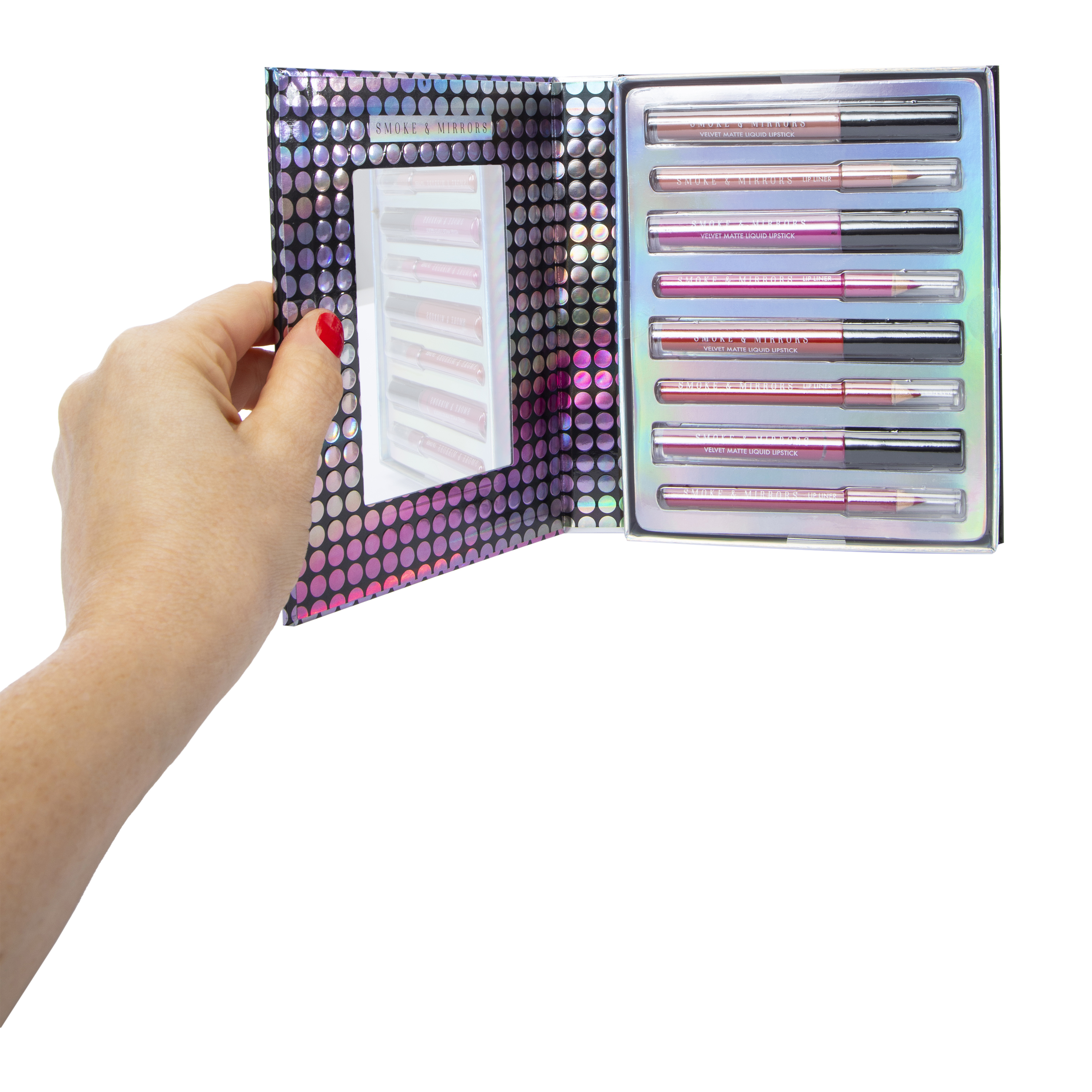 Smoke & Mirrors infused Lip Kit 8-Piece