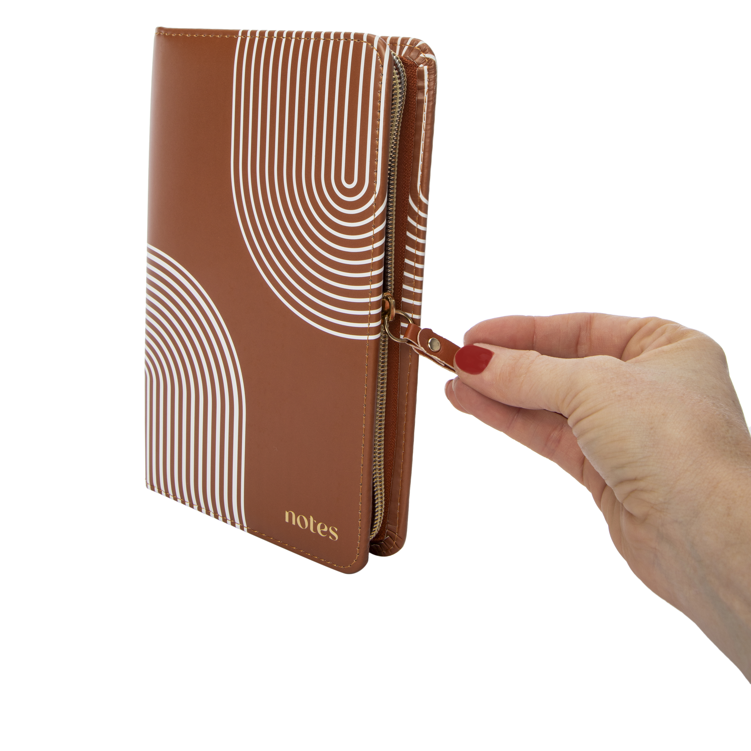 Padded Zipper Journal 6in X 8in