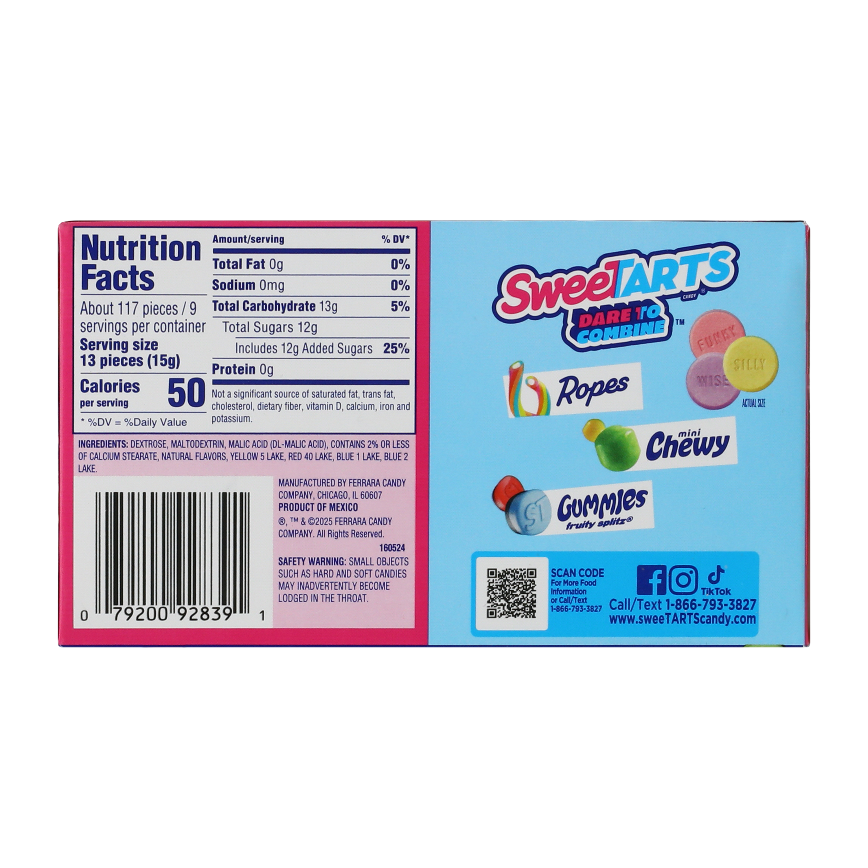 Sweetarts® Original Theater Box Candy 5oz