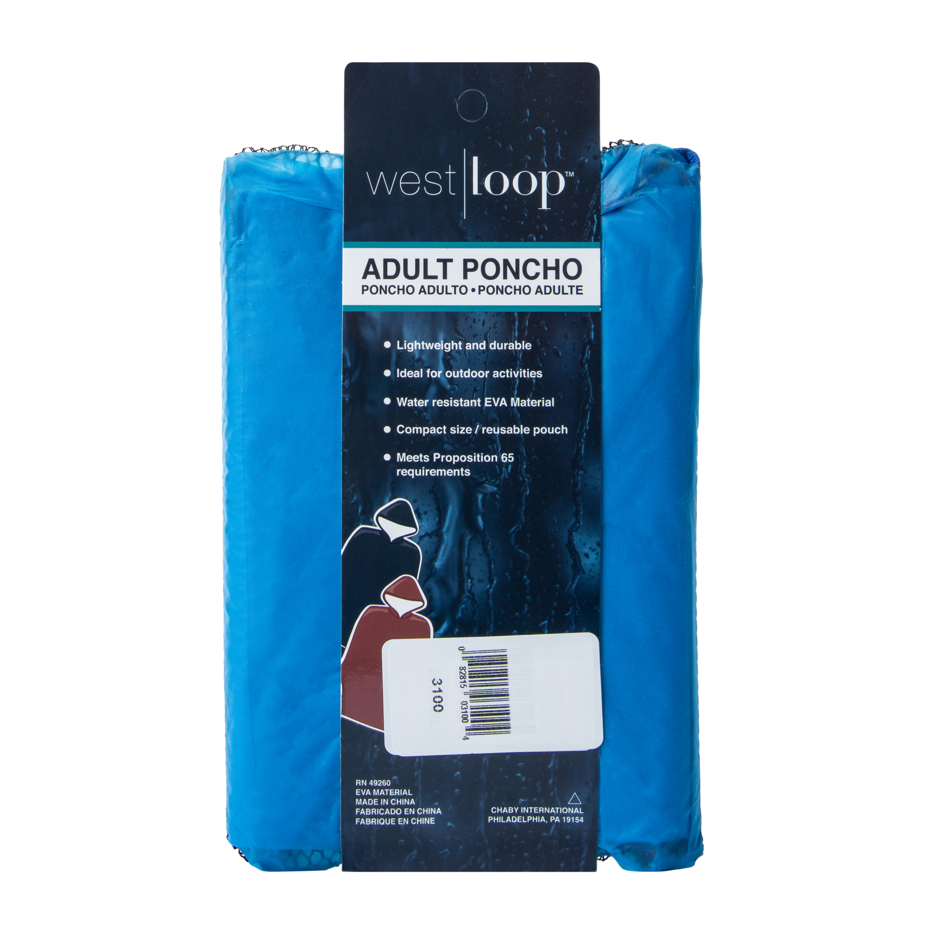 Adult Rain Poncho