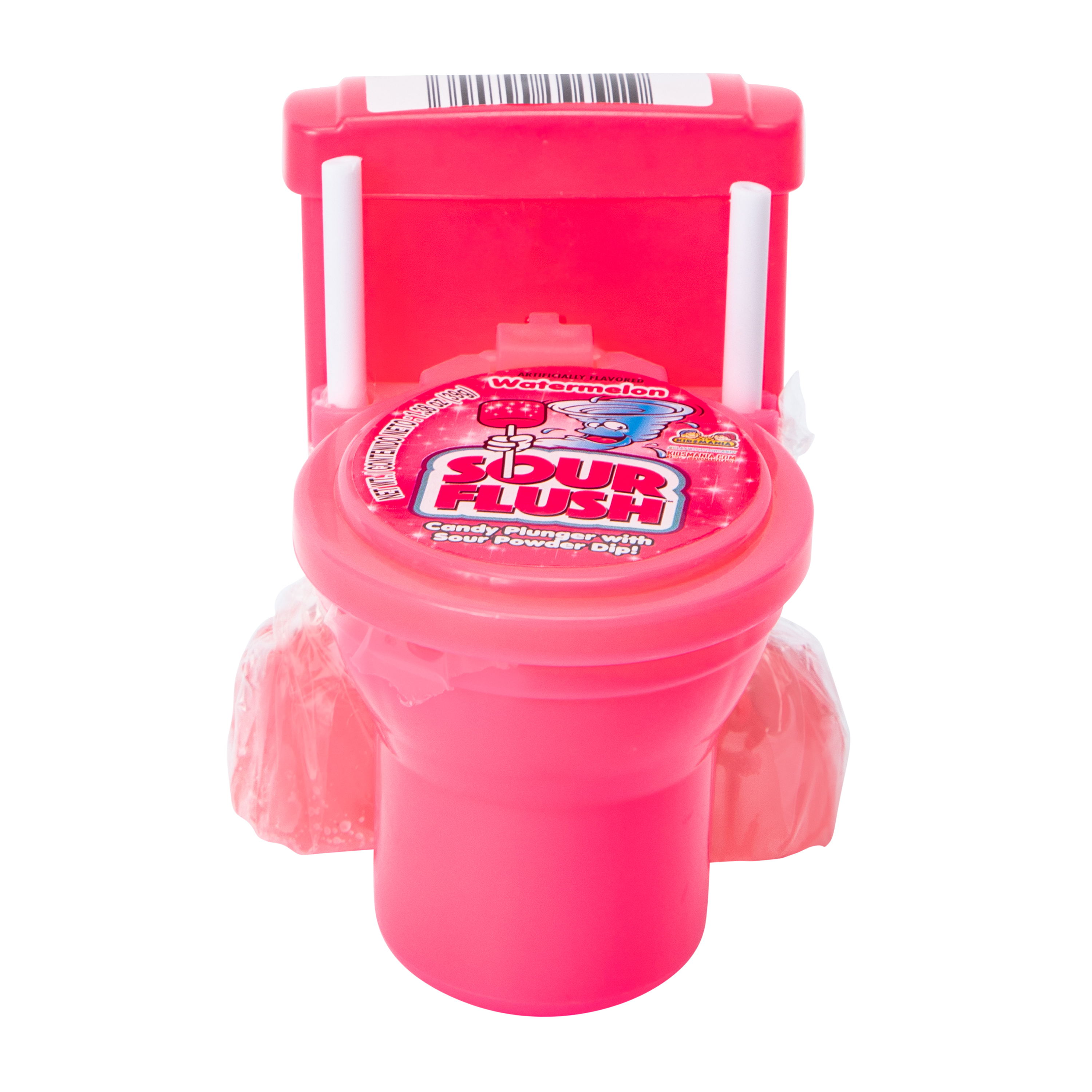 Sour Flush™ Candy Plunger w/ Powder Dip