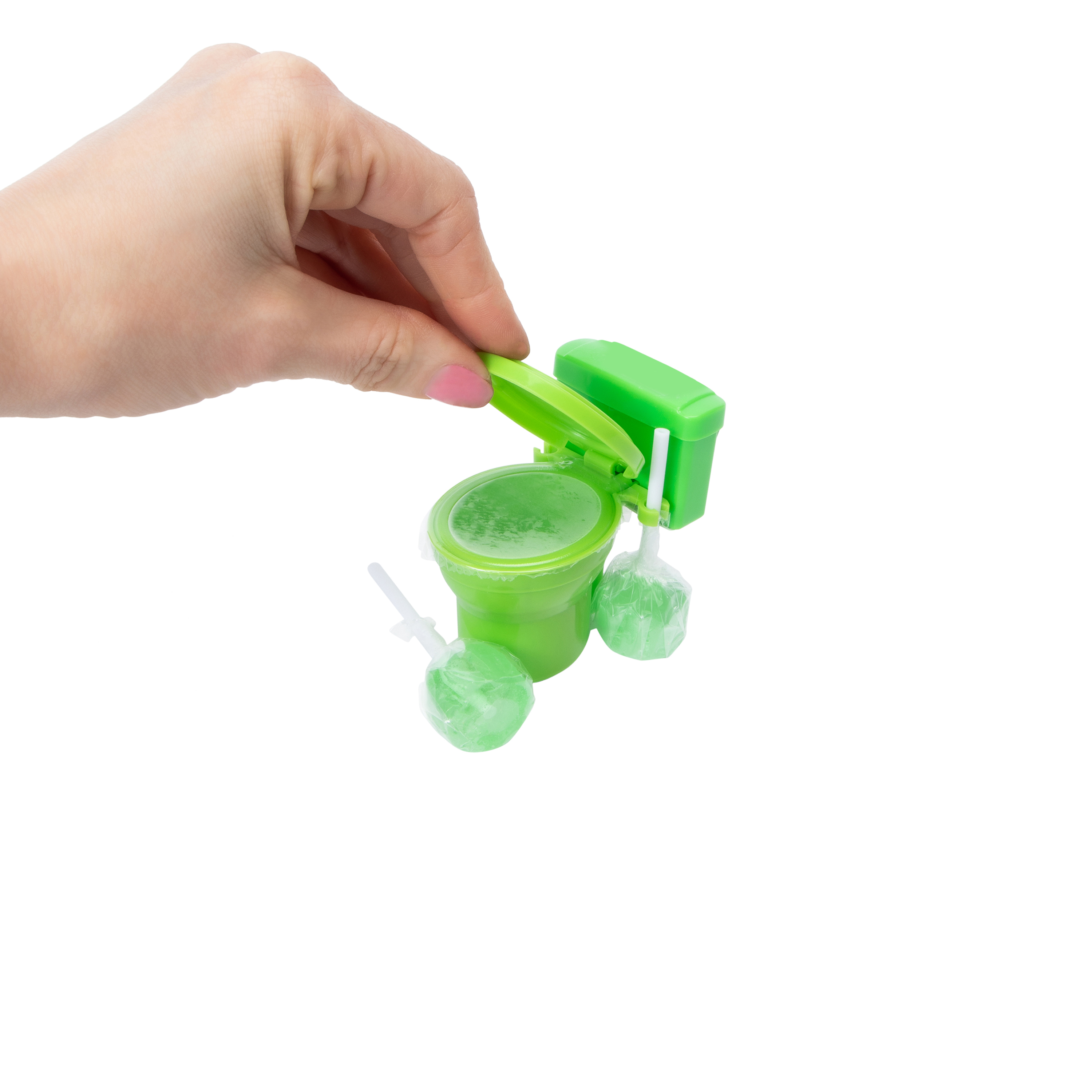 Sour Flush™ Candy Plunger w/ Powder Dip