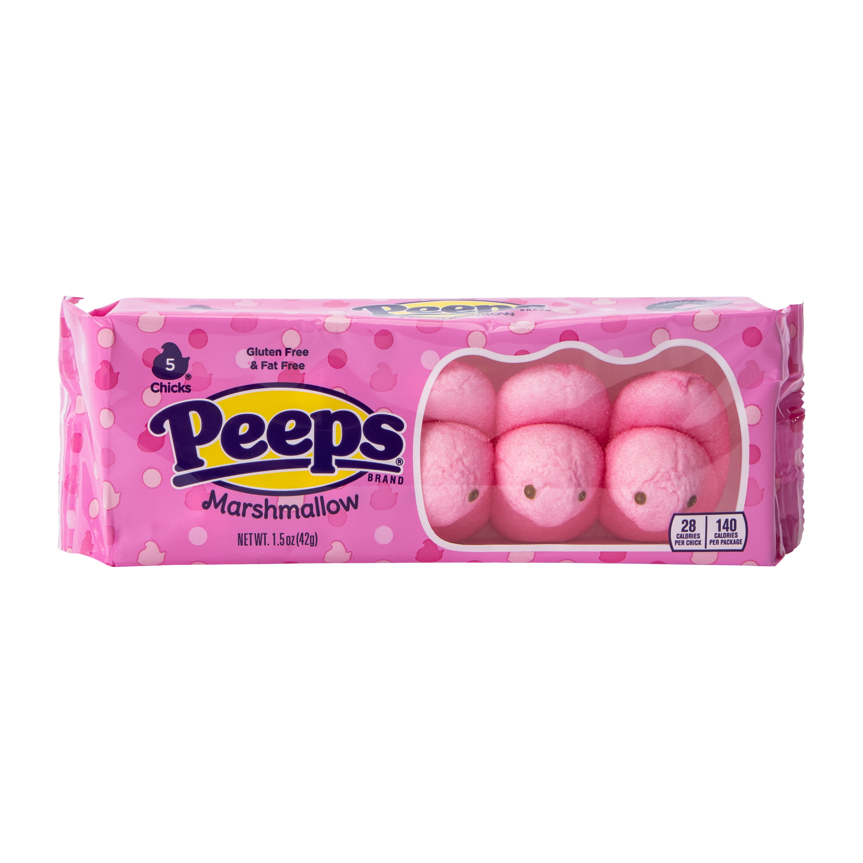 Pink Peeps® Marshmallow Chicks 5Ct