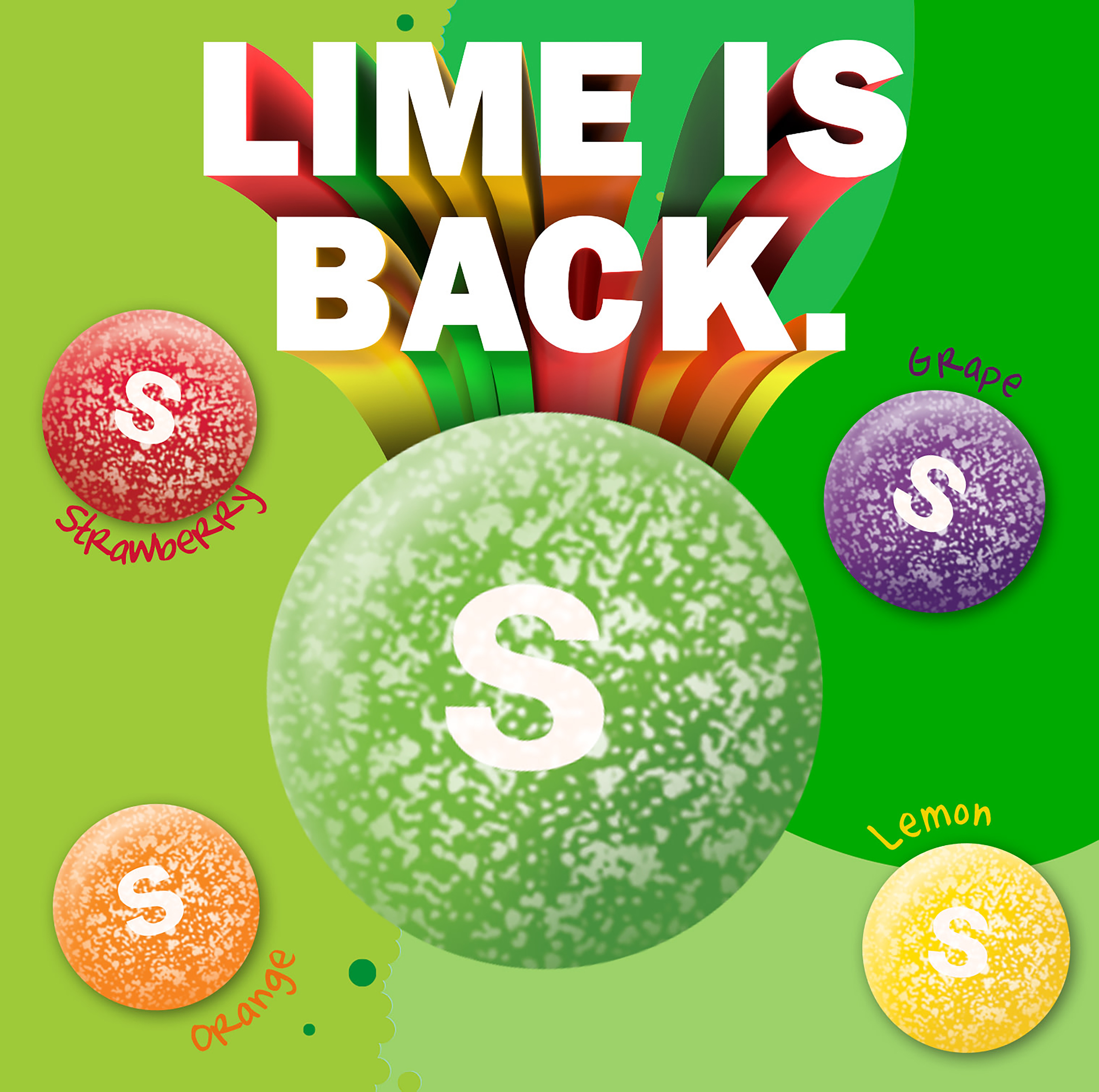 SKITTLES Sour Candy, Full Size, 1.8 oz Bag