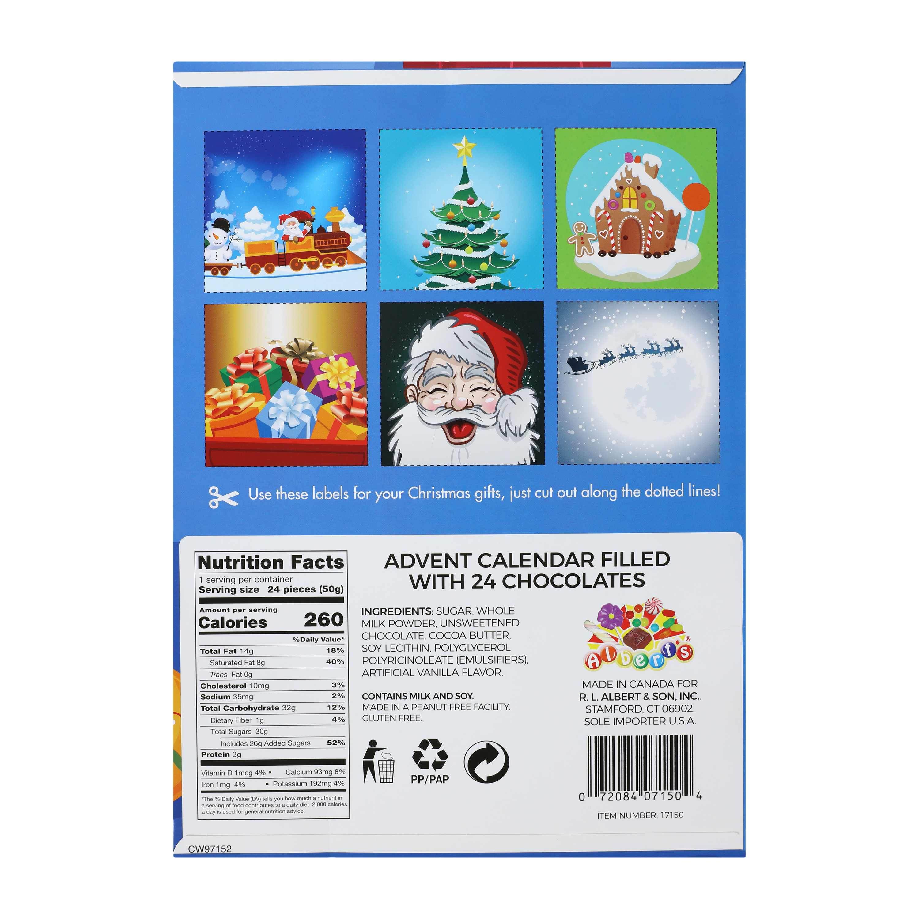 24 Chocolate Days 'Til Christmas Advent Calendar