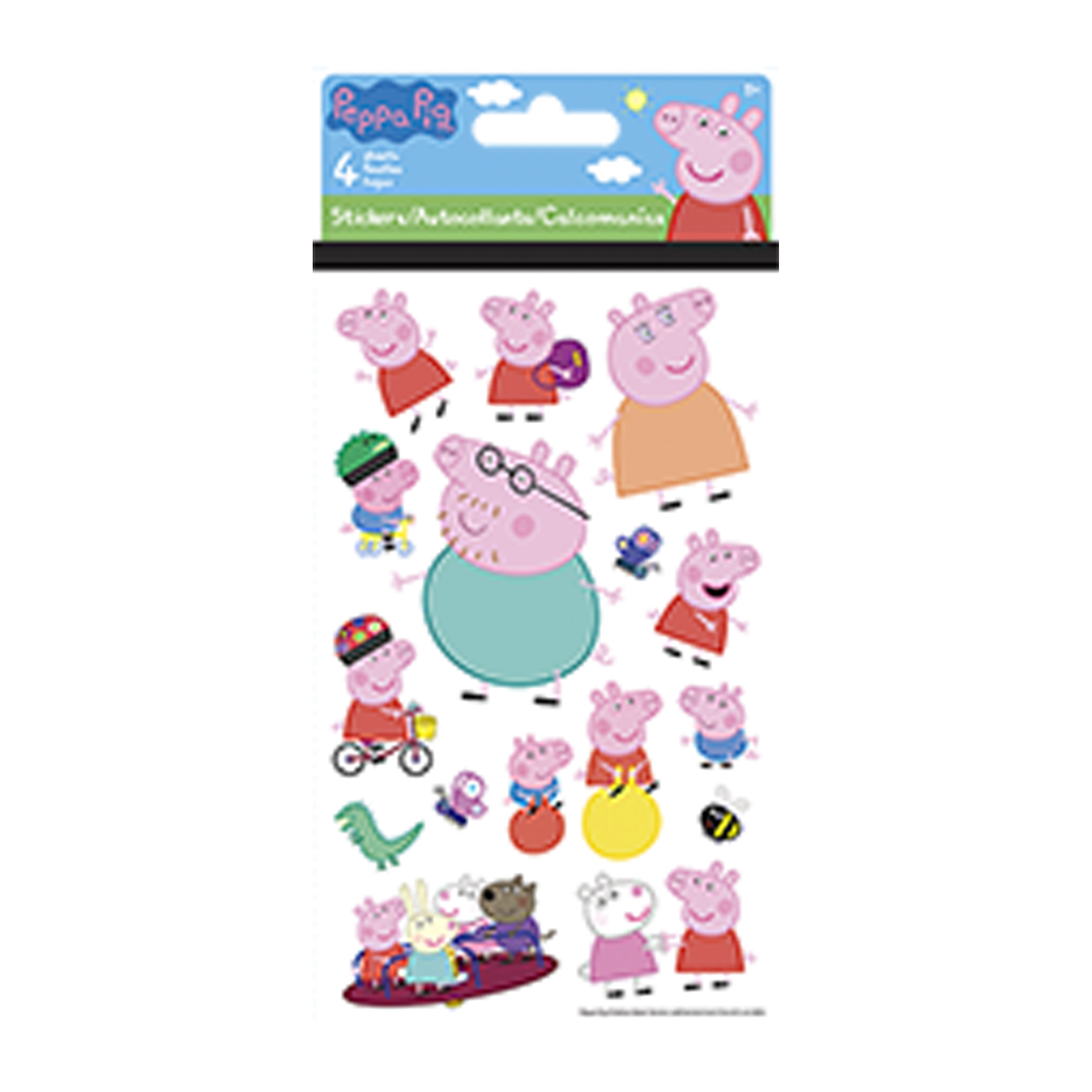 Peppa Pig™ Stickers 4 Sheets