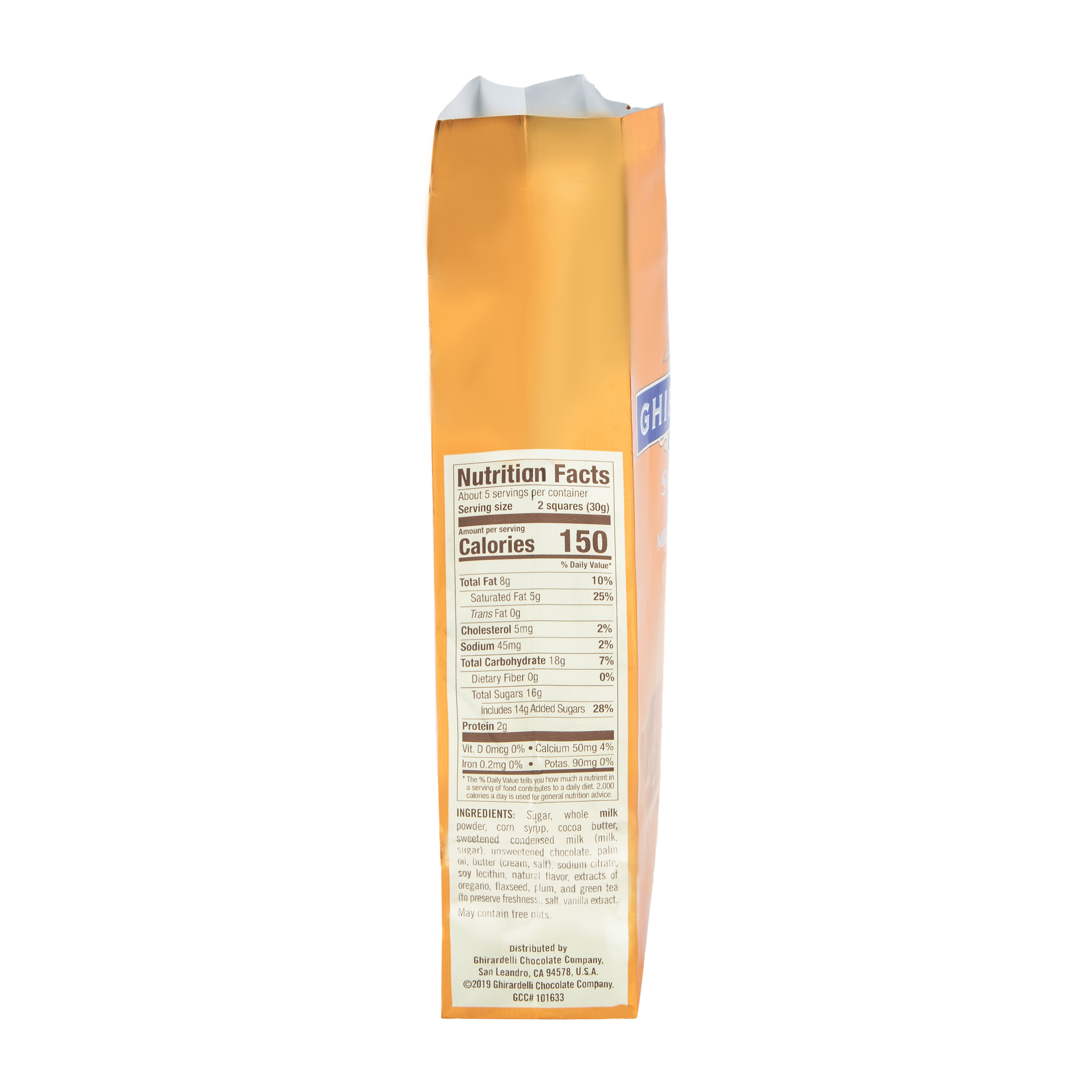 Ghirardelli® Squares Caramel Milk Chocolate 5.32oz