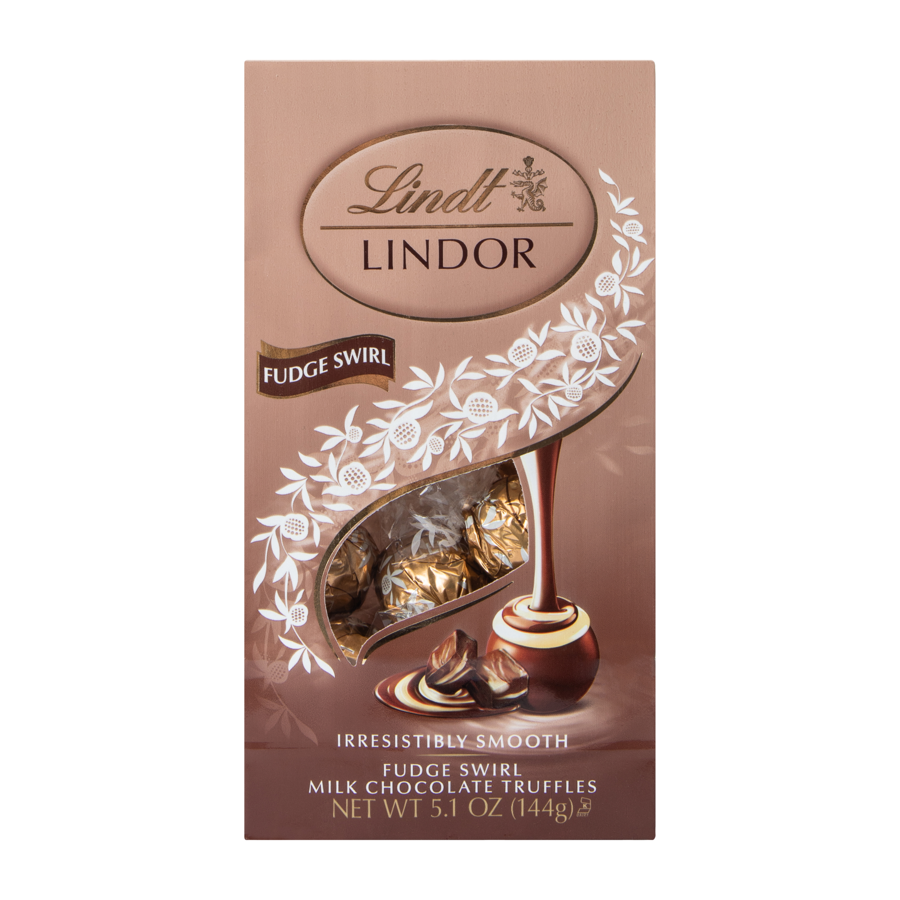 Lindt Lindor Fudge Swirl Milk Chocolate Truffles 5.1oz