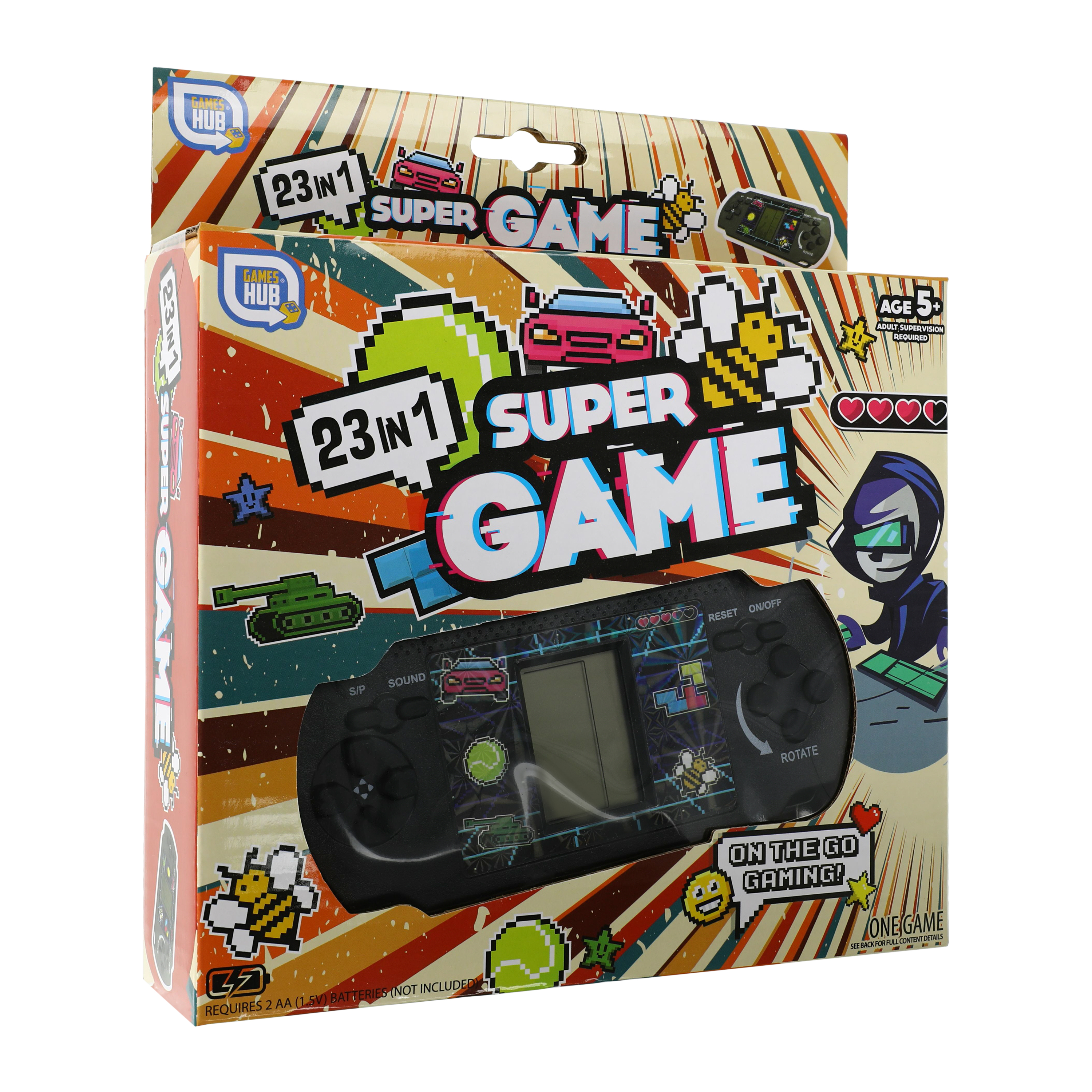 Games Hub® Handheld Gaming System