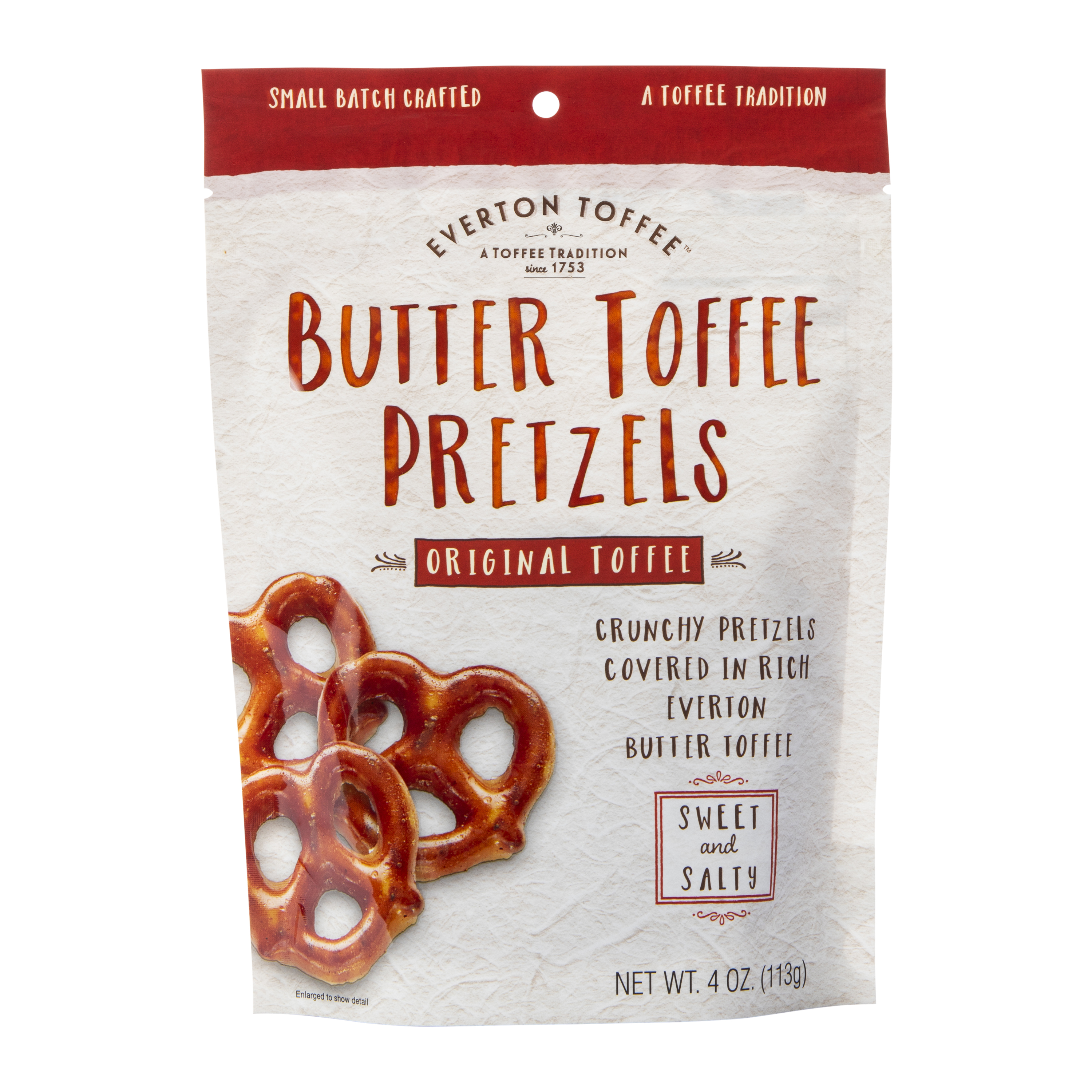 Everton Toffee™ Butter Toffee Pretzels 4oz