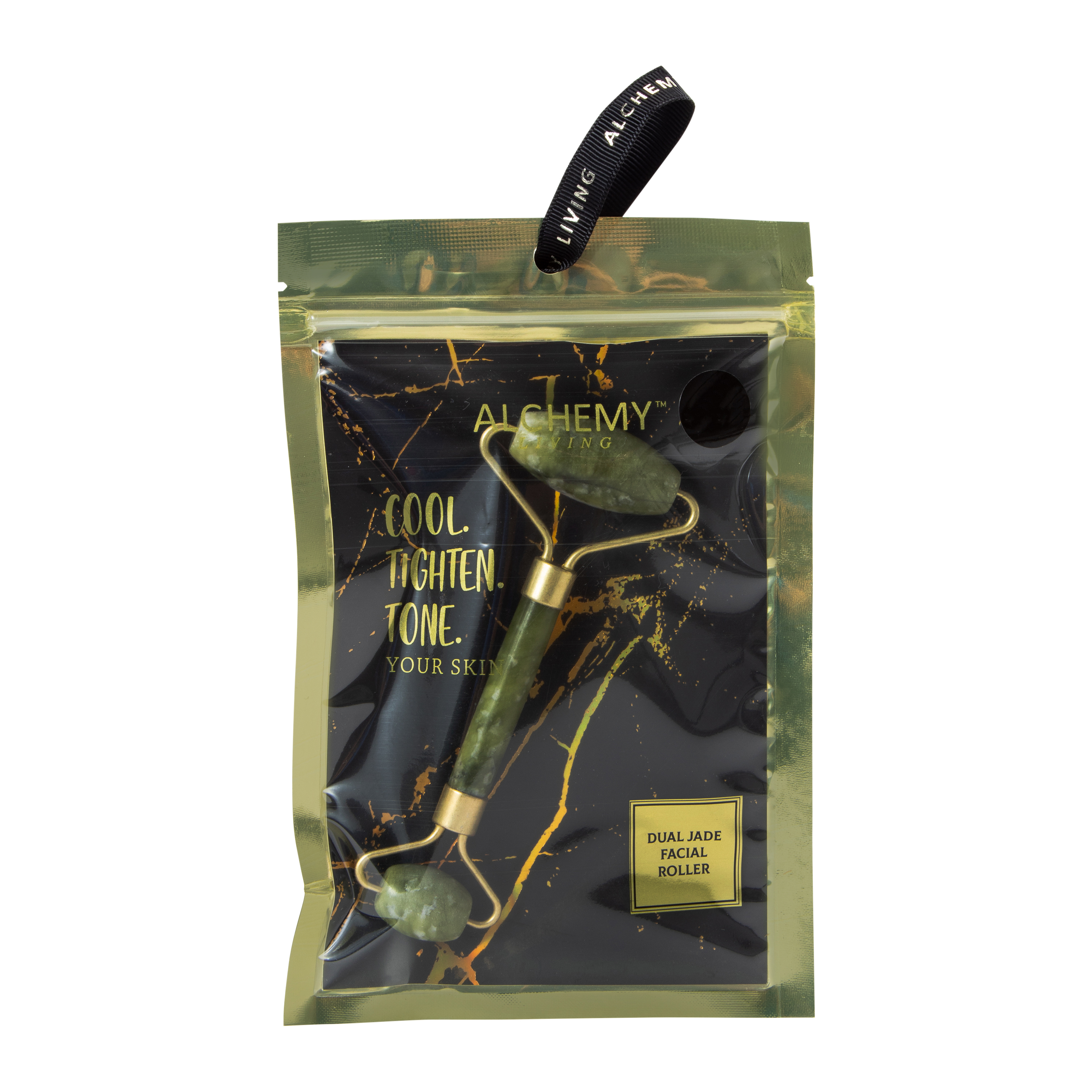 Dual Stone Jade Cosmetic Face Roller
