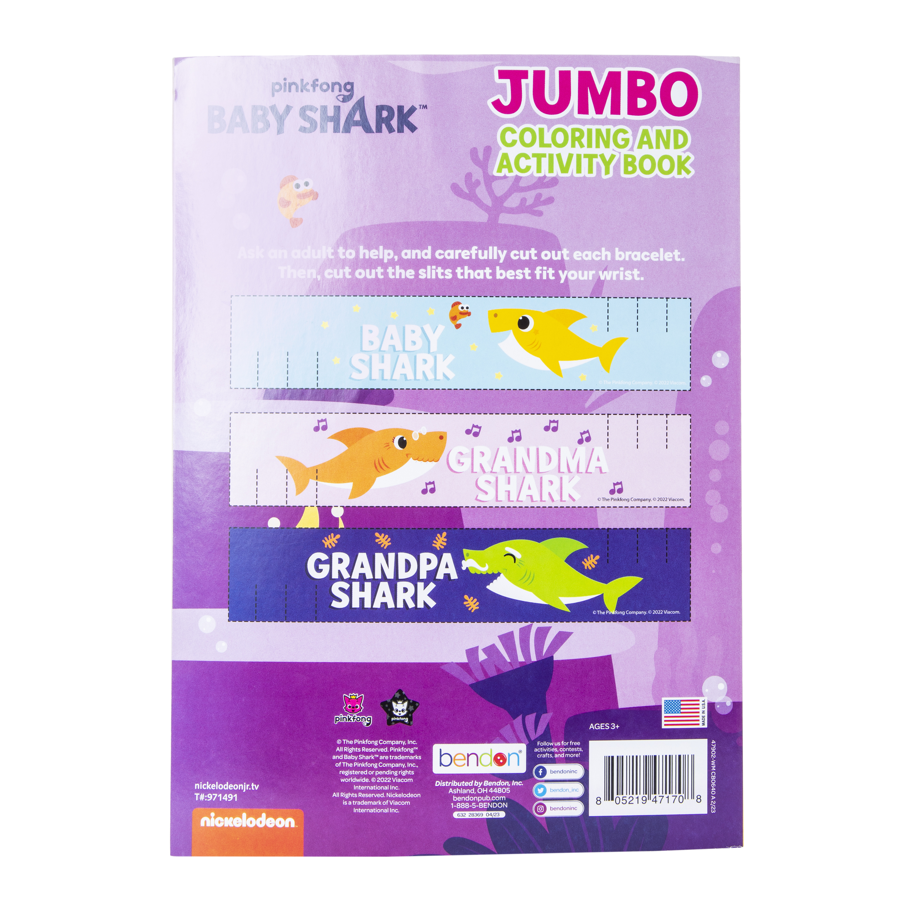 Baby Shark™ Jumbo Coloring & Activity Book