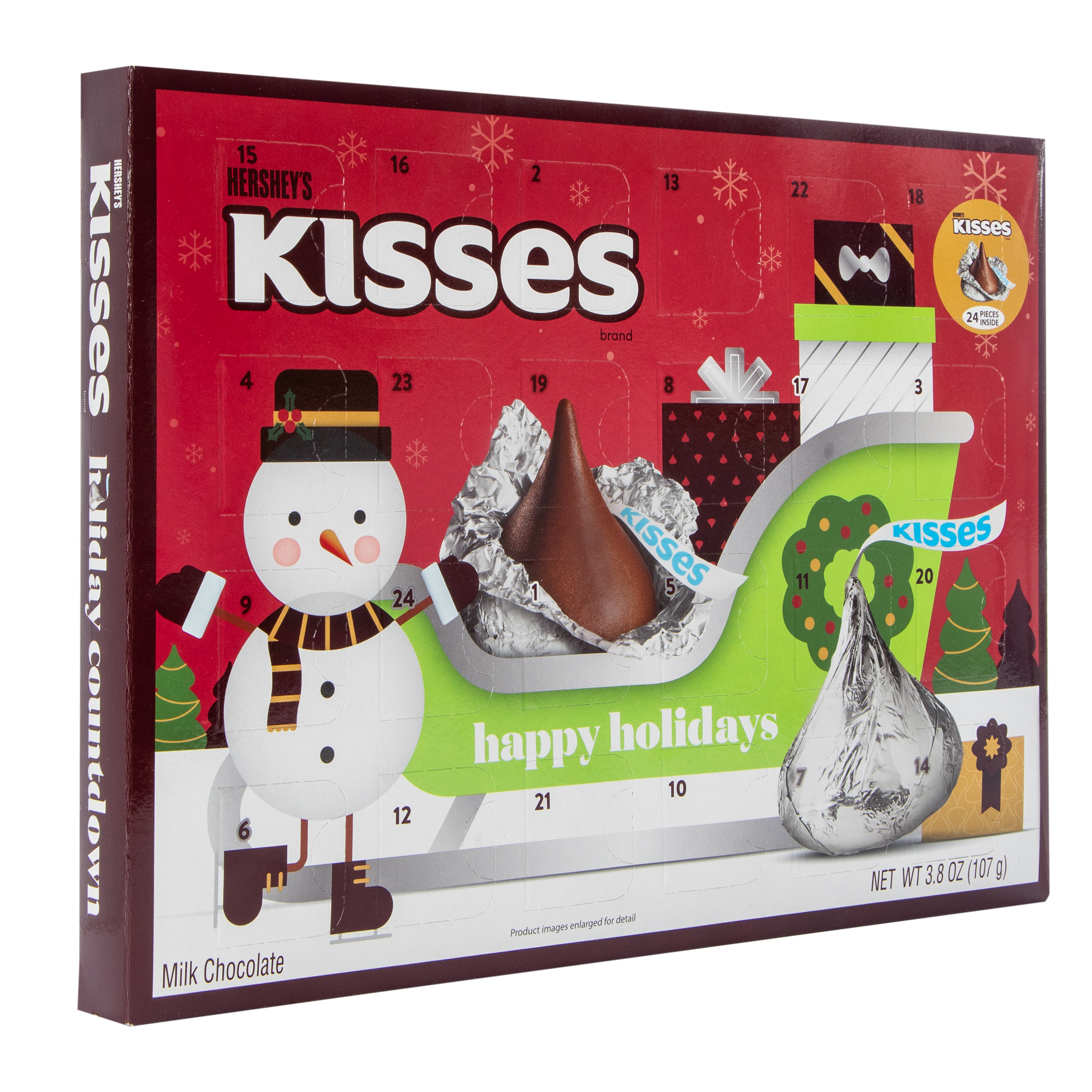 Hershey's Kisses® Milk Chocolate Advent Calendar