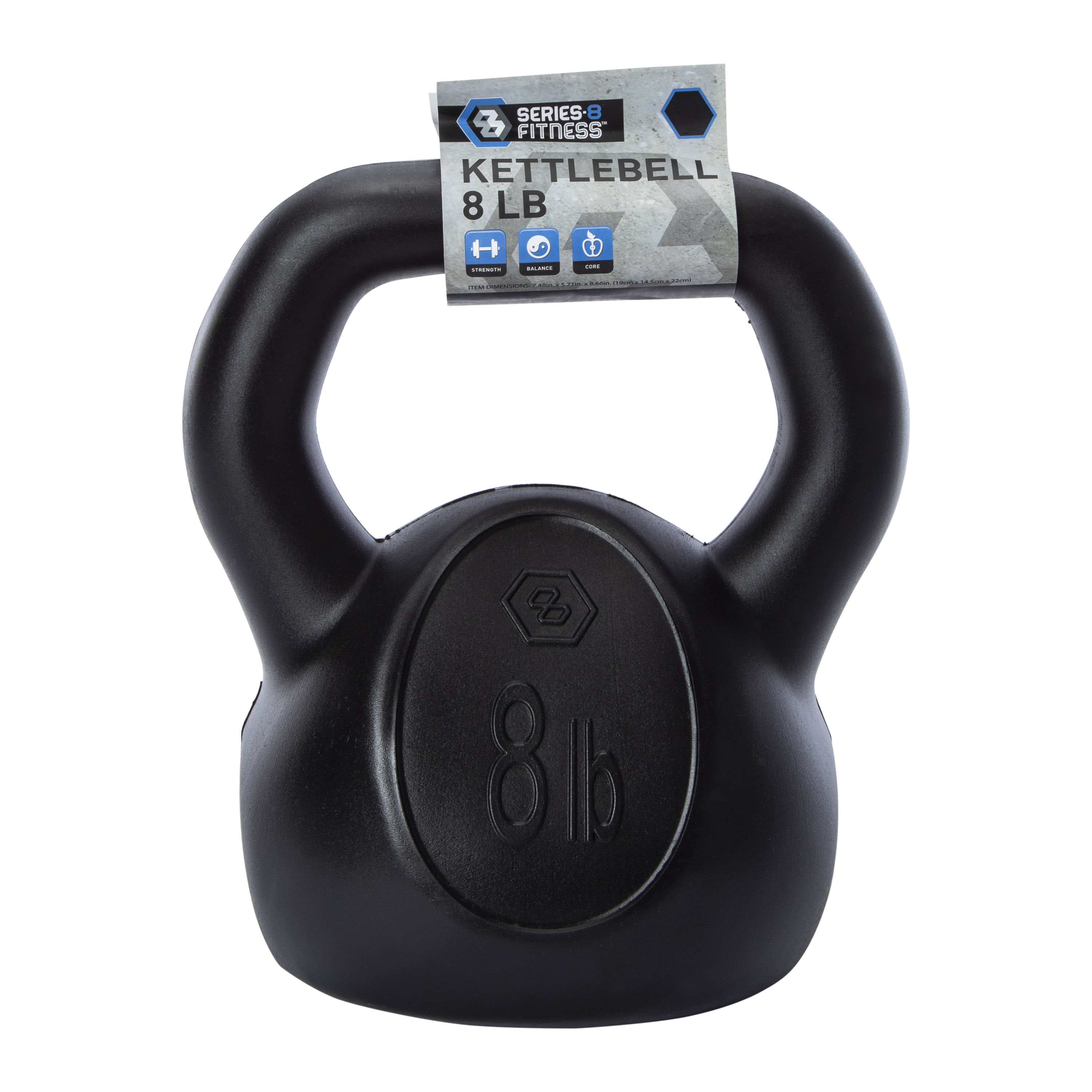 Series-8 Fitness™ 8lb Kettle Ball