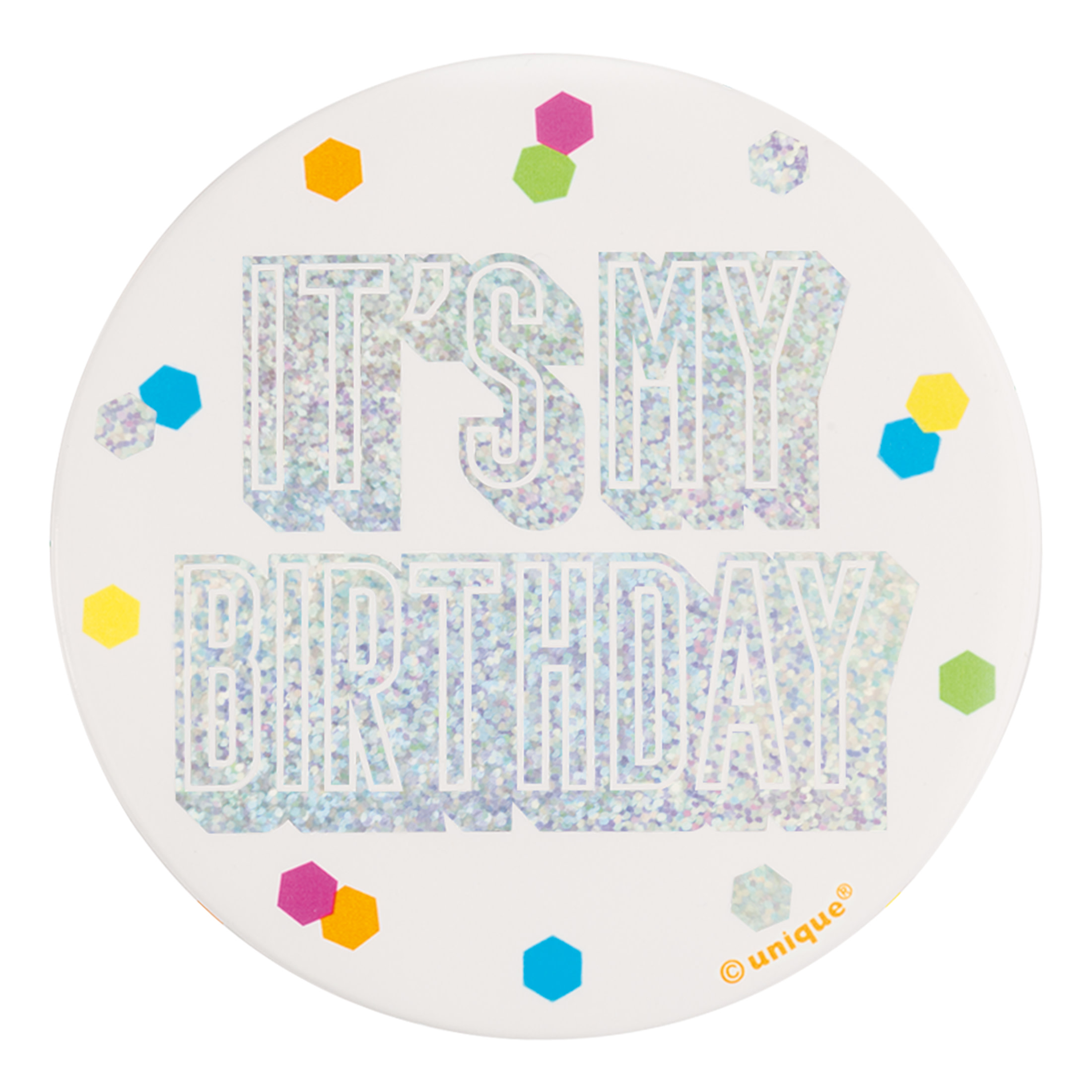 It's My Birthday' Button Pin