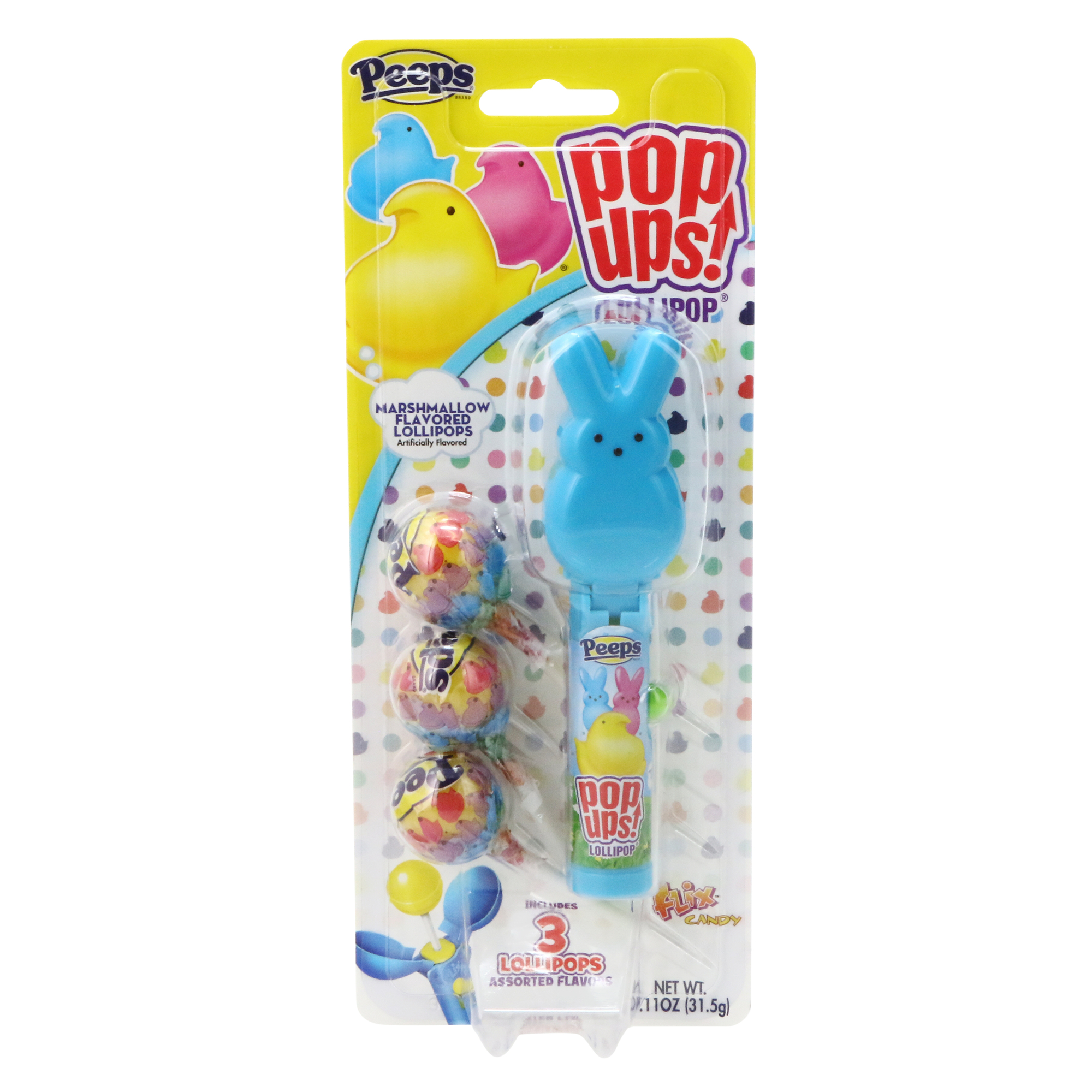Peeps® Pop Ups!® Lollipops Case & 3-Pop Set