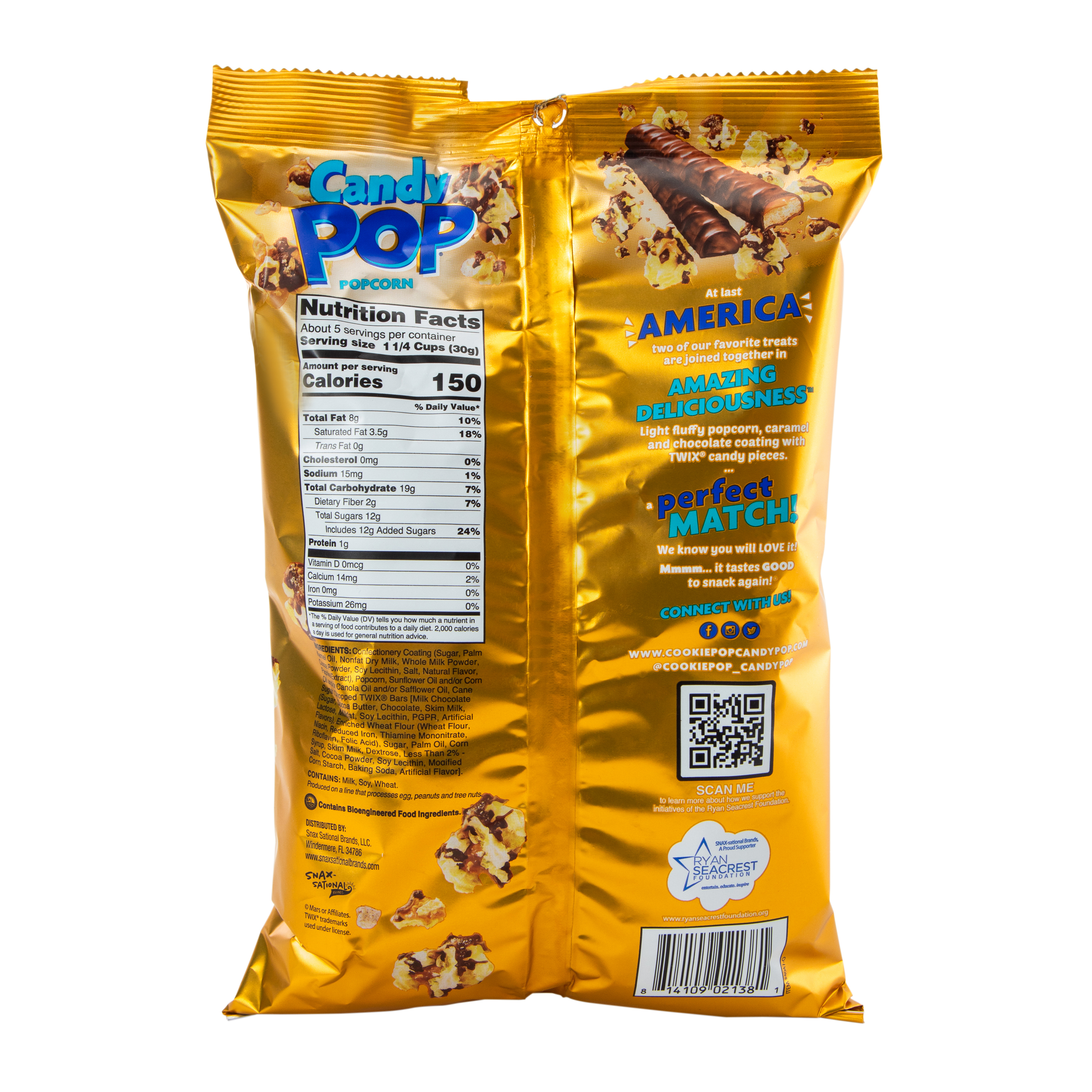 Twix® Candy Pop® Popcorn 5.25oz