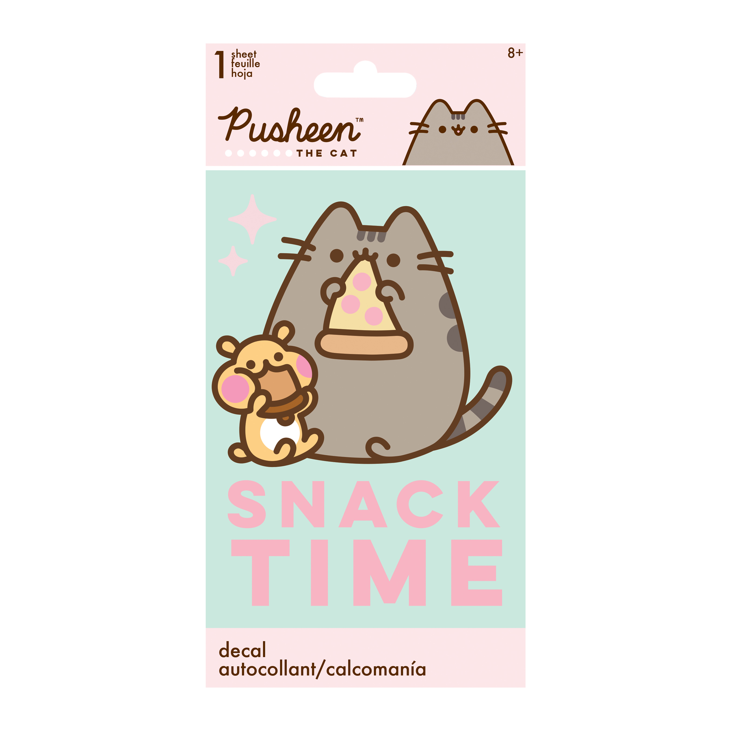 Pusheen The Cat™ Sticker Decal 4in x 8in