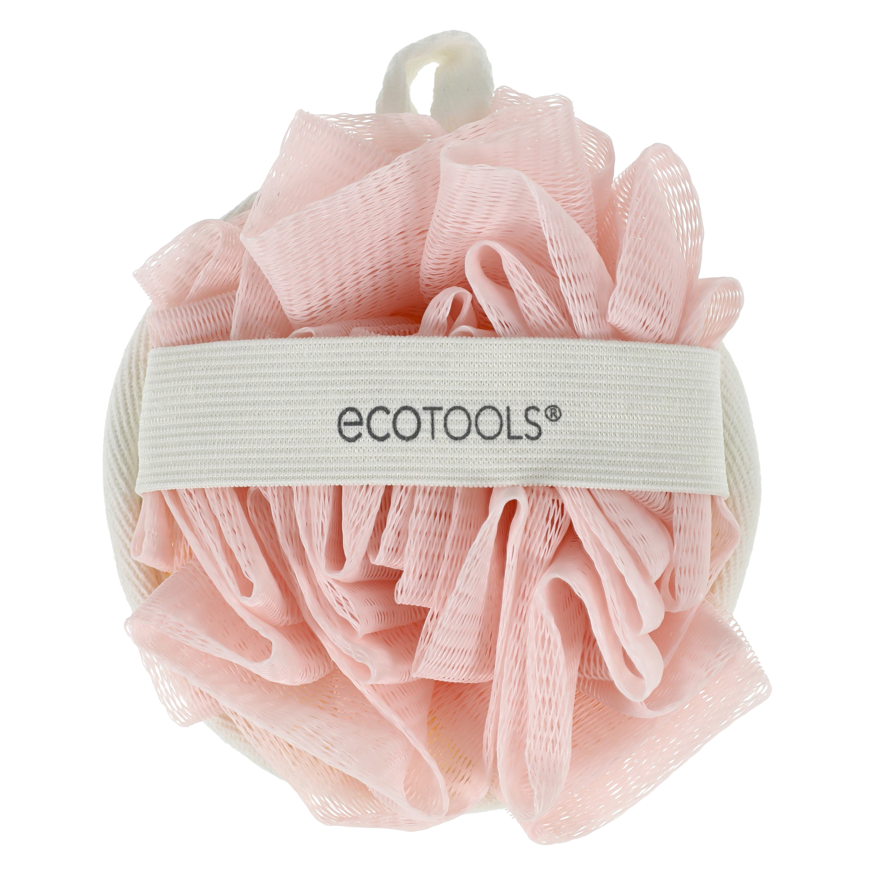 Ecotools® Ecopouf Dual Cleansing Pad w/ Bath Pouf & Loofah
