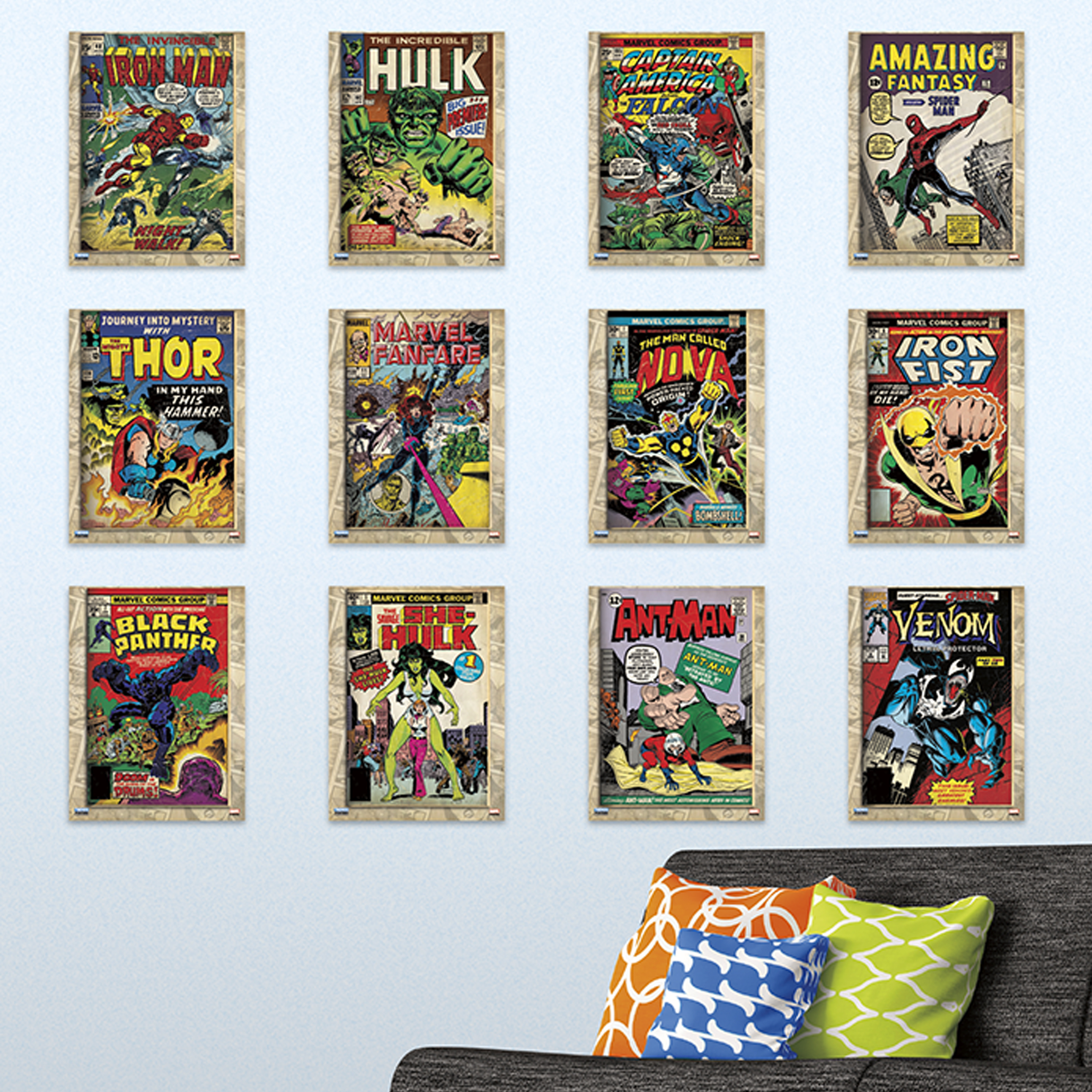 Marvel Poster Book 12-Count