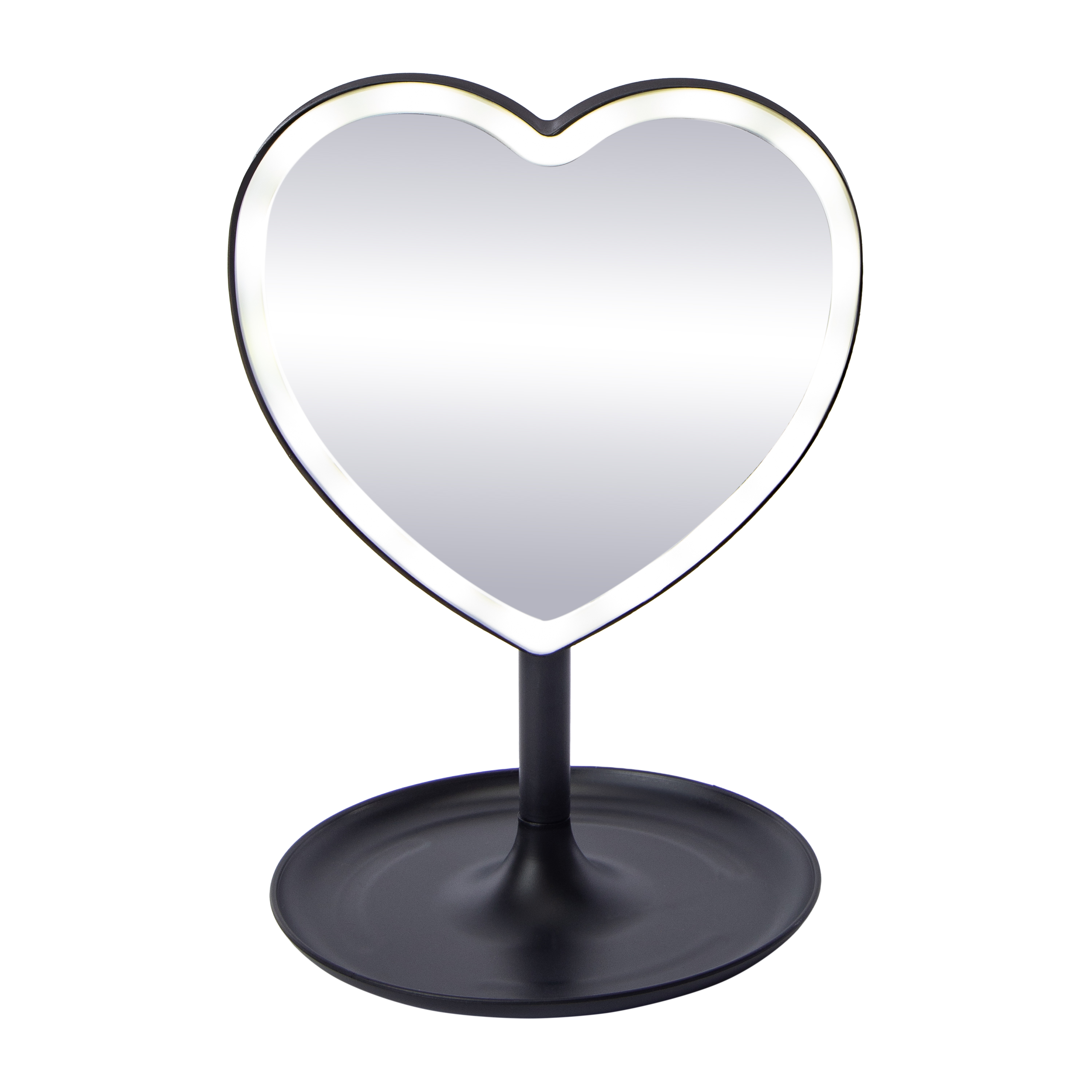 Heart-Shaped LED Vanity Mirror 13.5in
