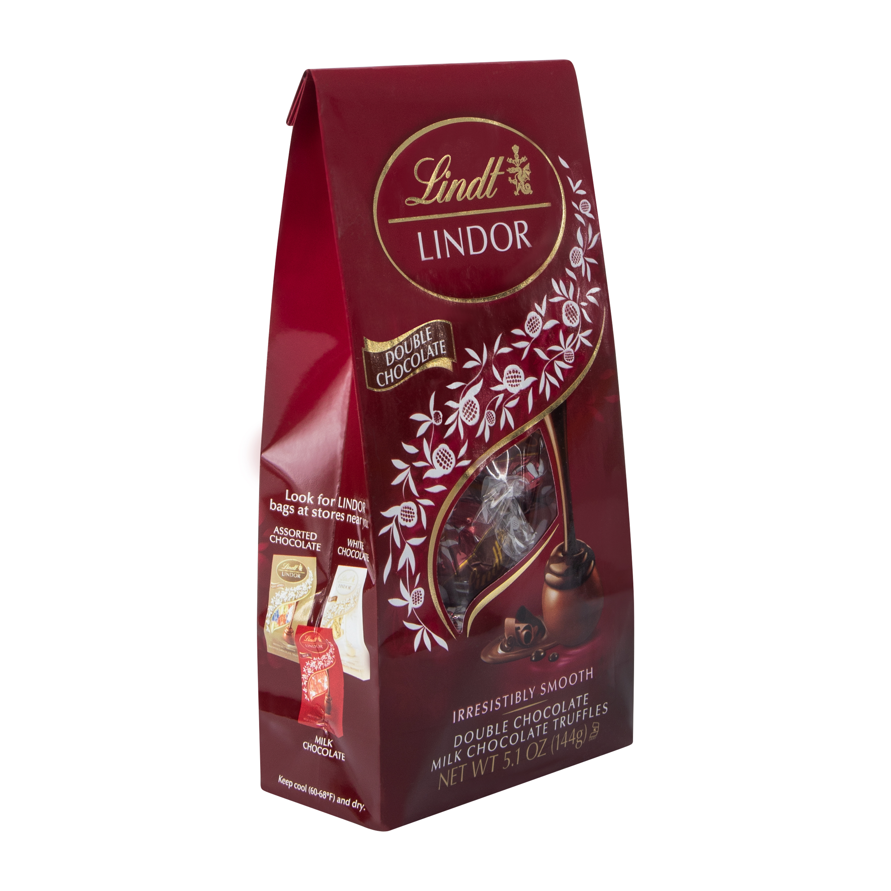 Lindt Lindor Double Milk Chocolate Truffles 5.1oz