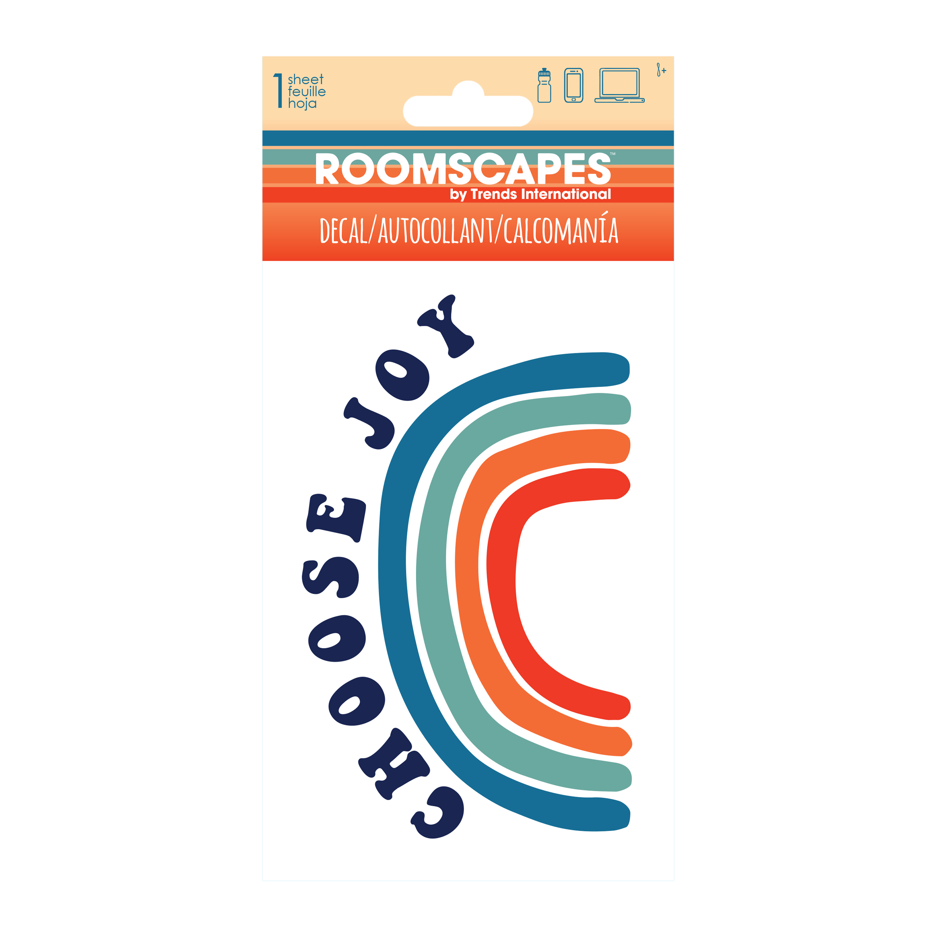 'Choose Joy' Sticker Decal 4in x 8in