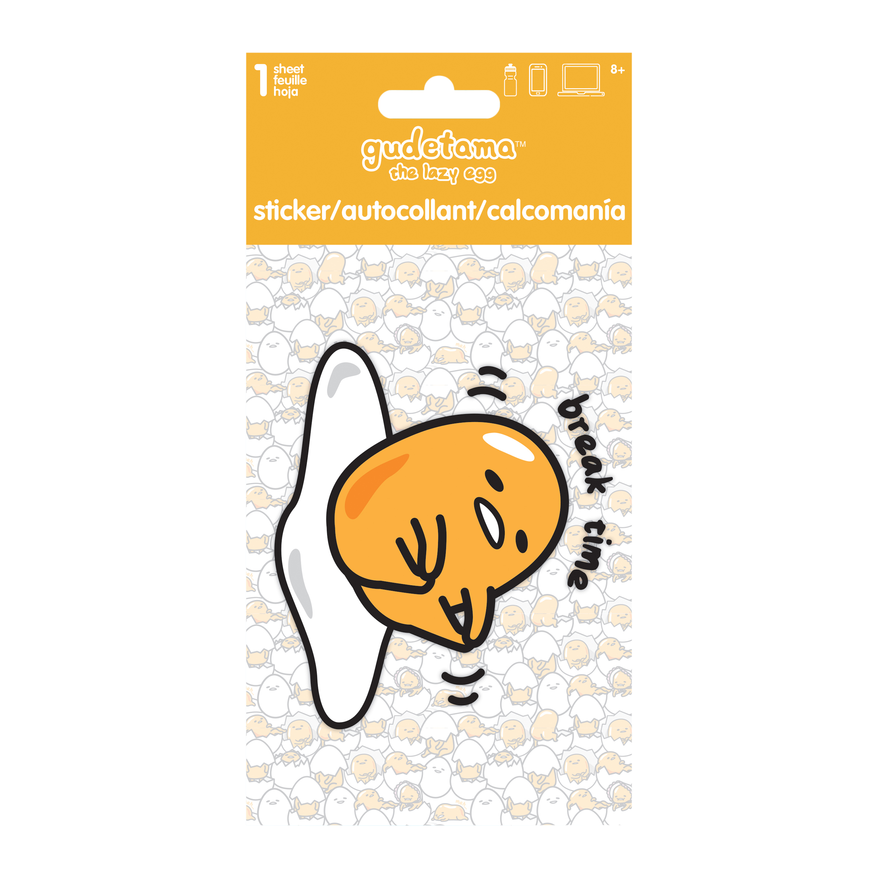 Gudetama The Lazy Egg™ Decal Sticker