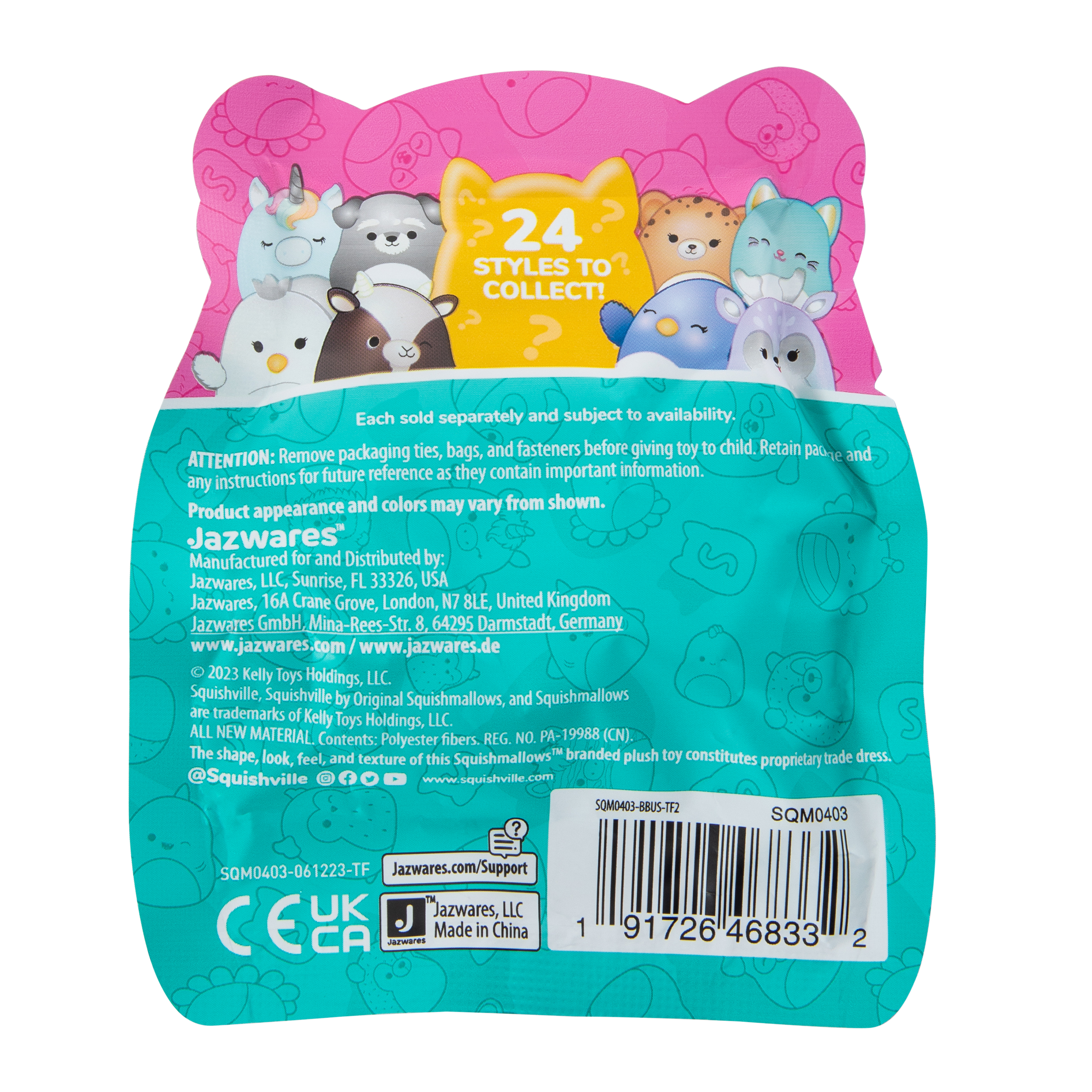 Squishville™ Mystery Mini-Squishmallow™ Blind Bag