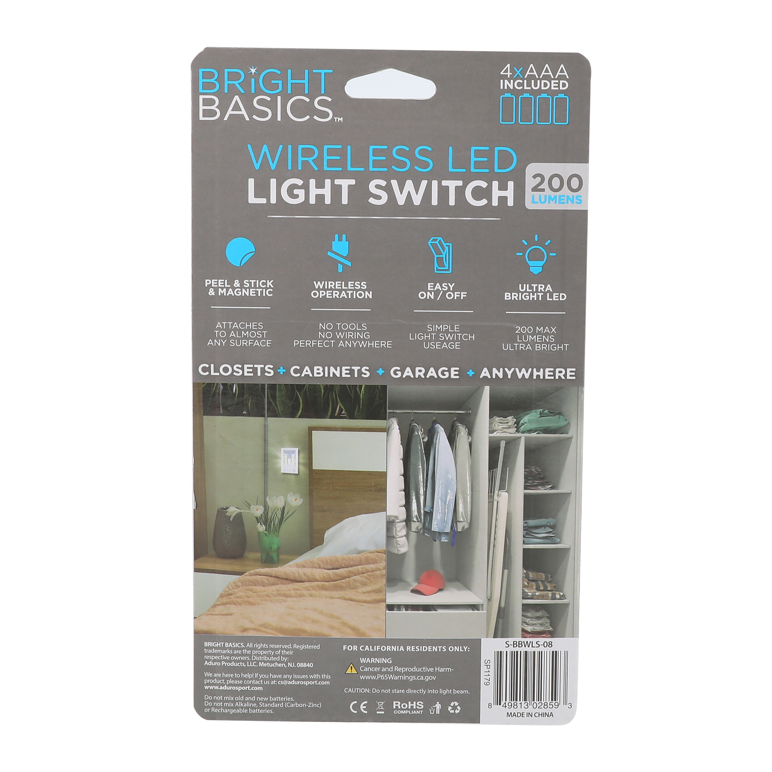 Wireless LED Light Switch