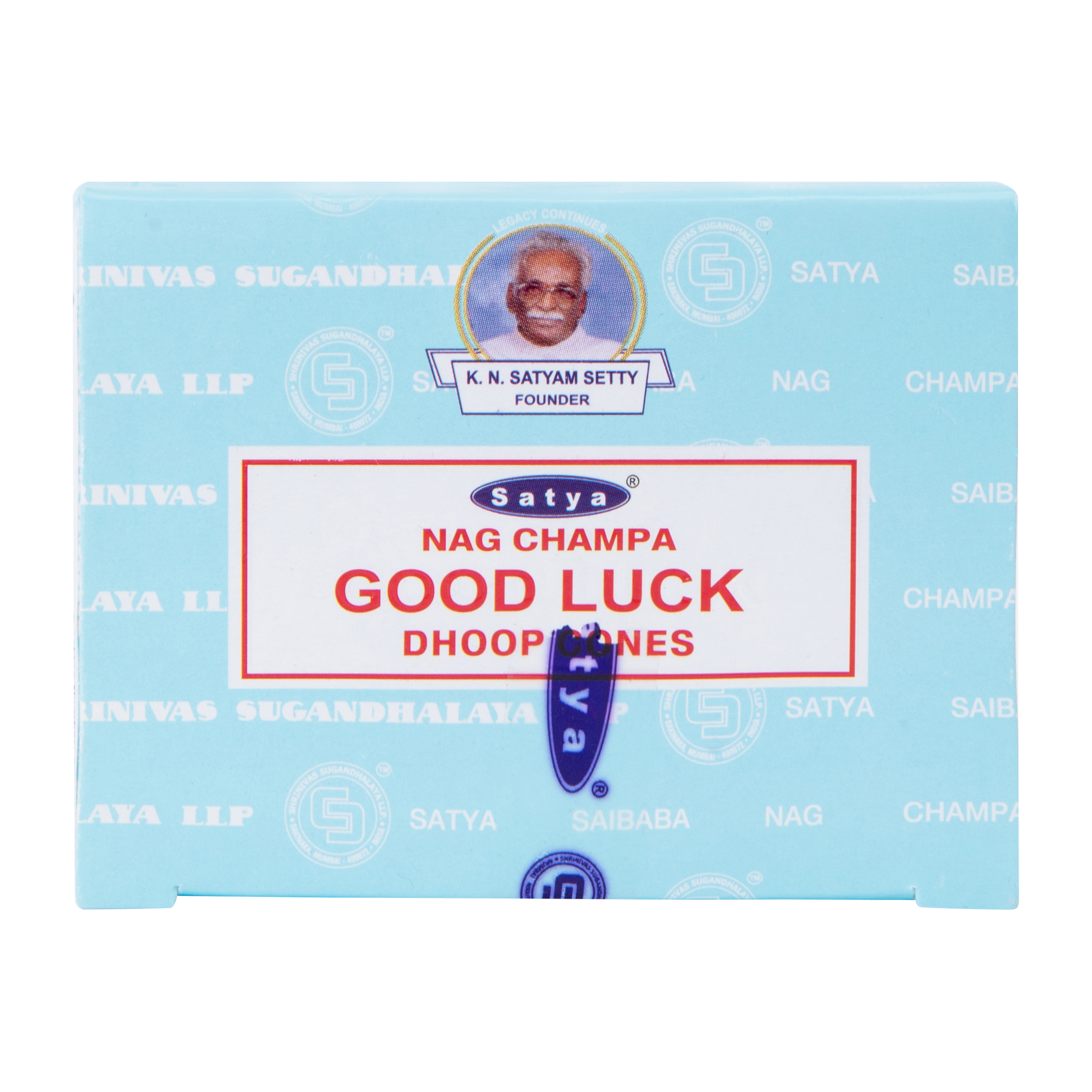 Nag Champa Good Luck Incense Cones
