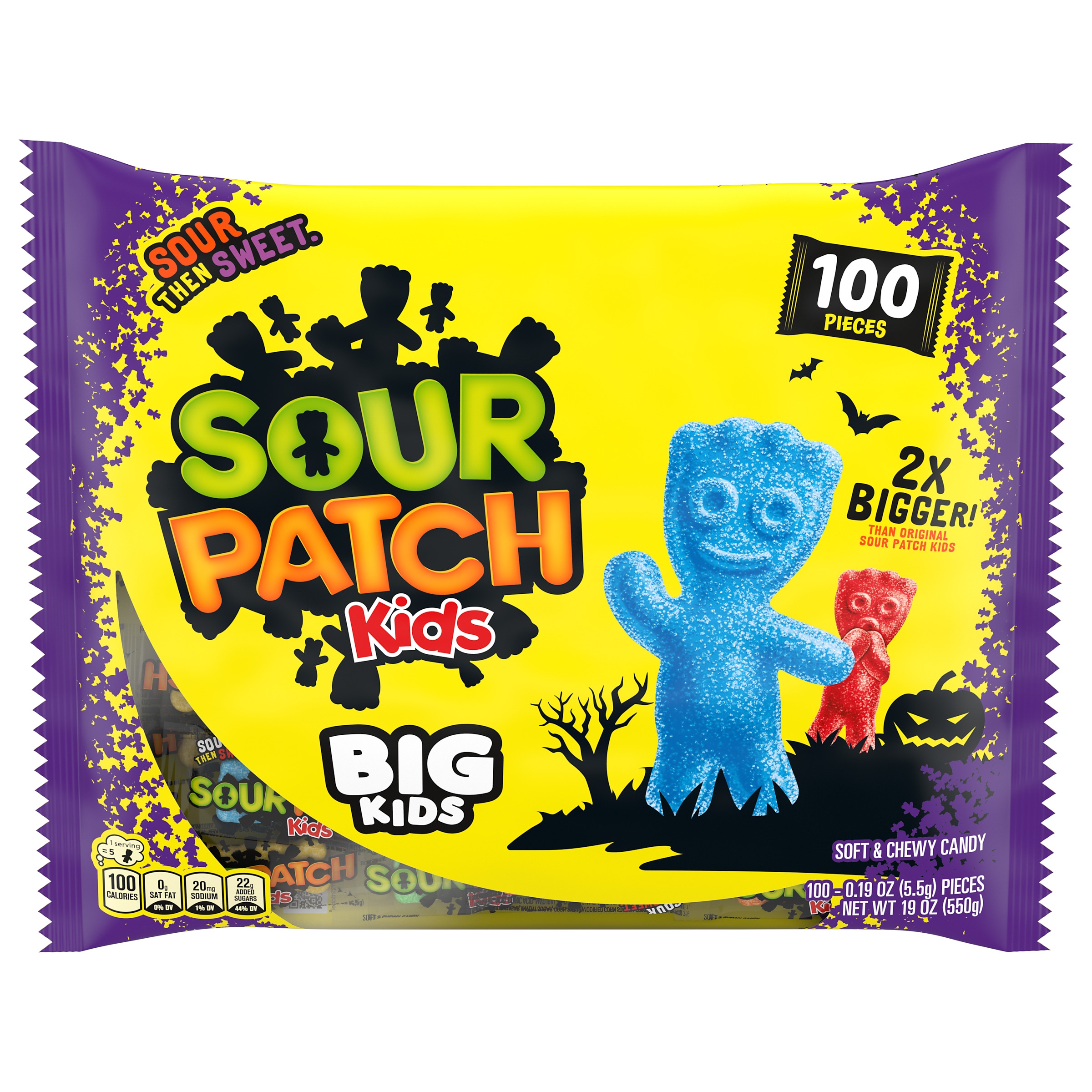 Sour Patch Kids™ Big Kids Halloween Candy 100 Pieces