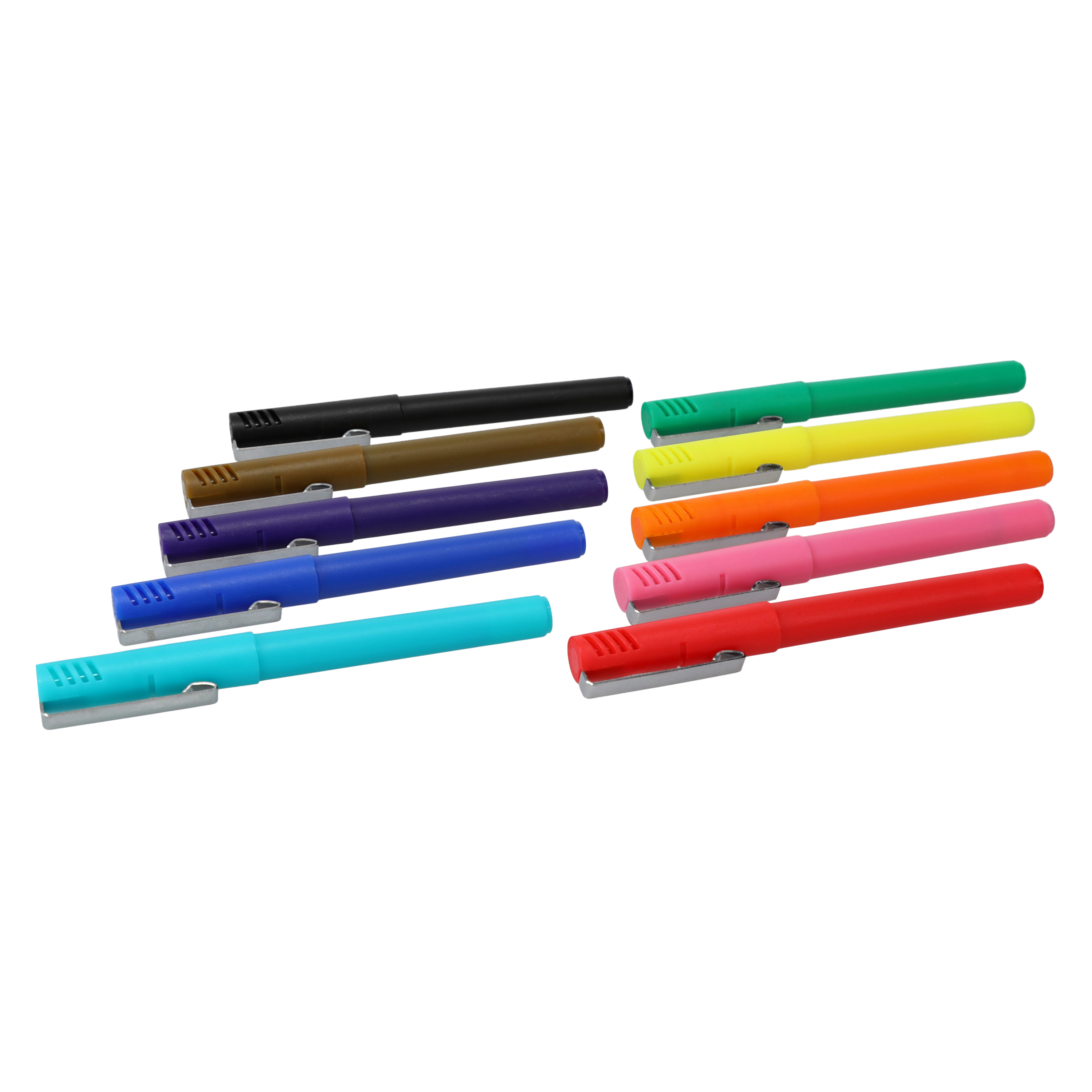 10-Count Mini Felt Tip Pens, Classic Colors